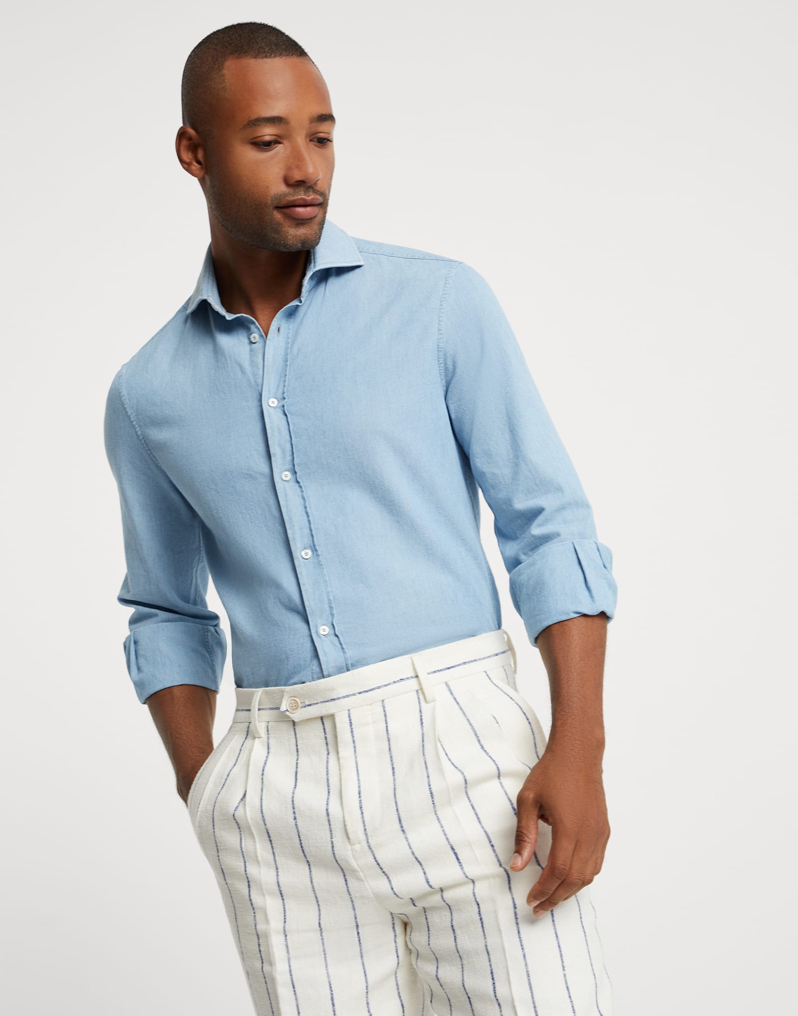 Men's casual and dress shirts