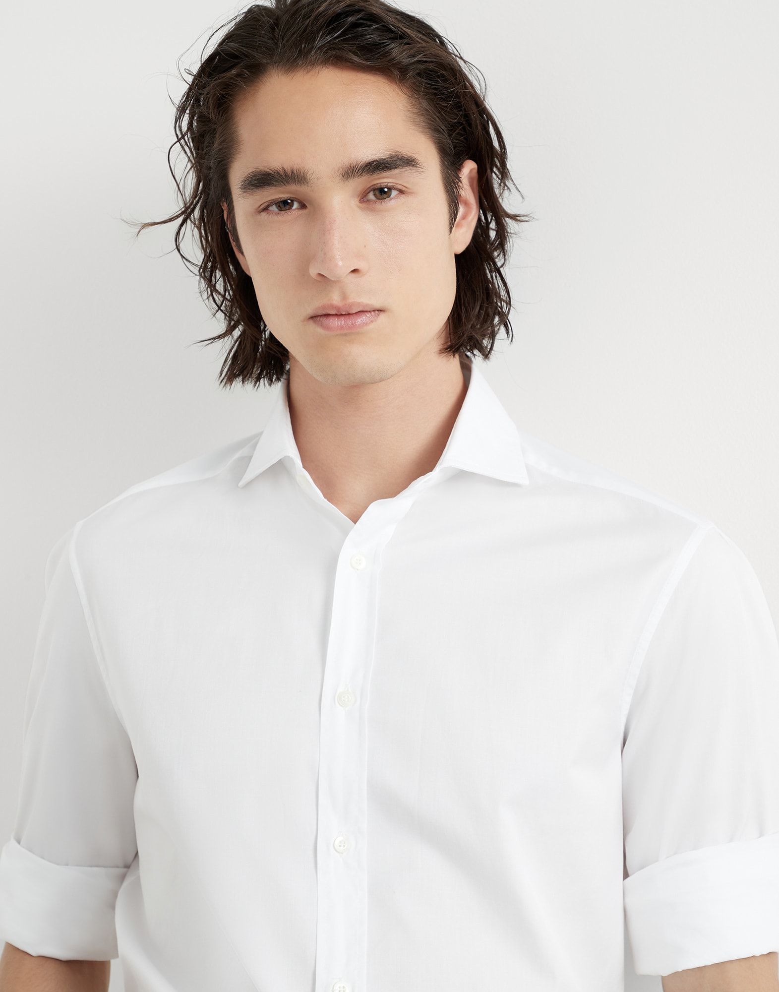 Twill shirt (241M0UC40028) for Man | Brunello Cucinelli