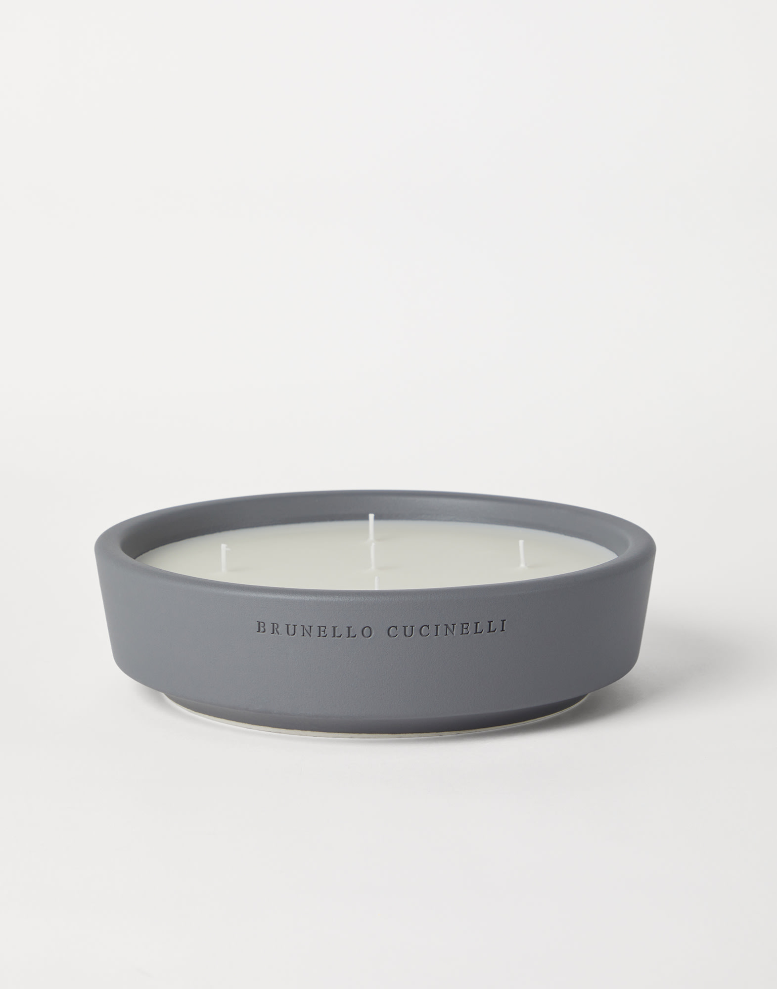 Extra-large candle Dark Grey Lifestyle - Brunello Cucinelli