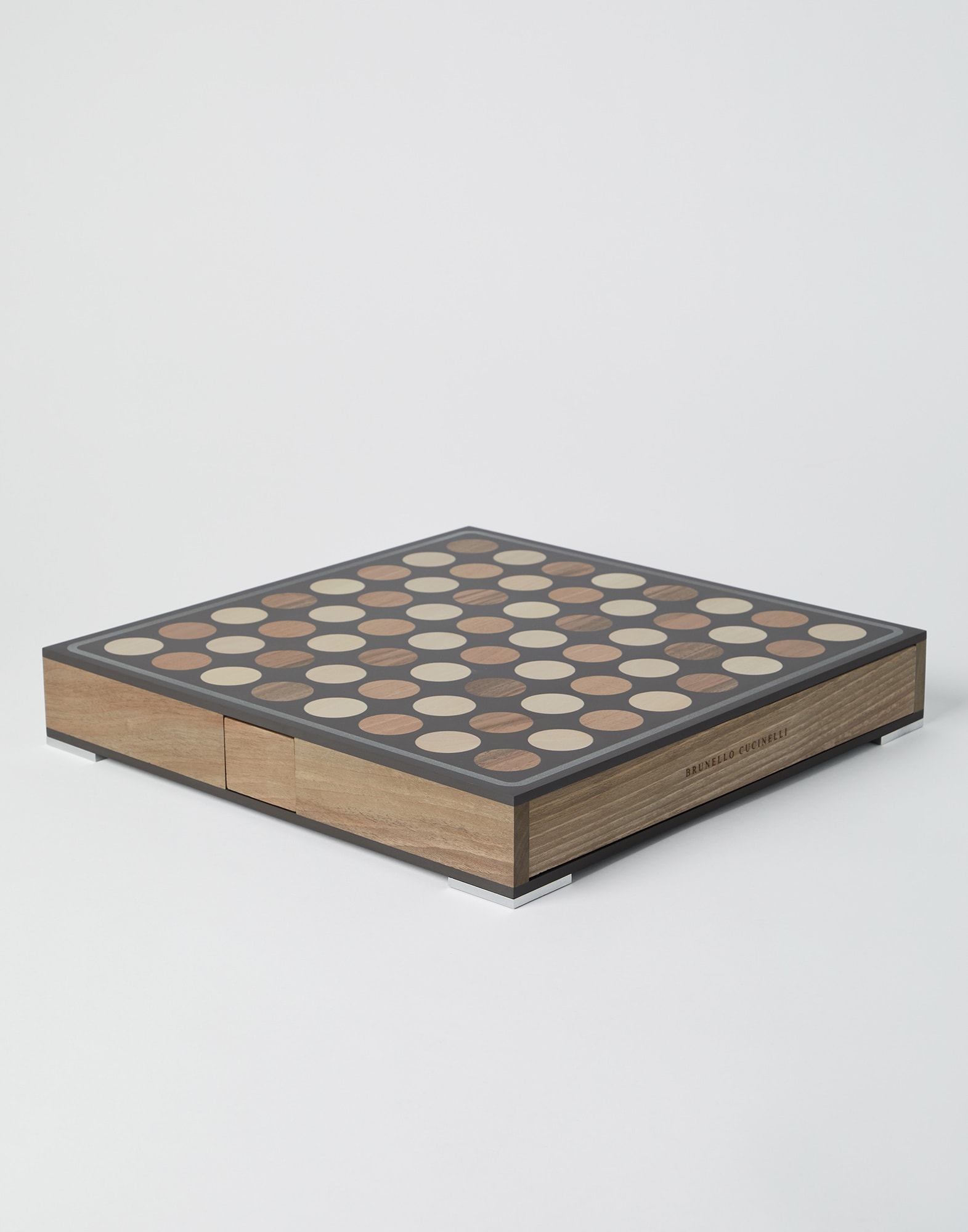 Schach- und Dame-Spielset Braun Lifestyle - Brunello Cucinelli