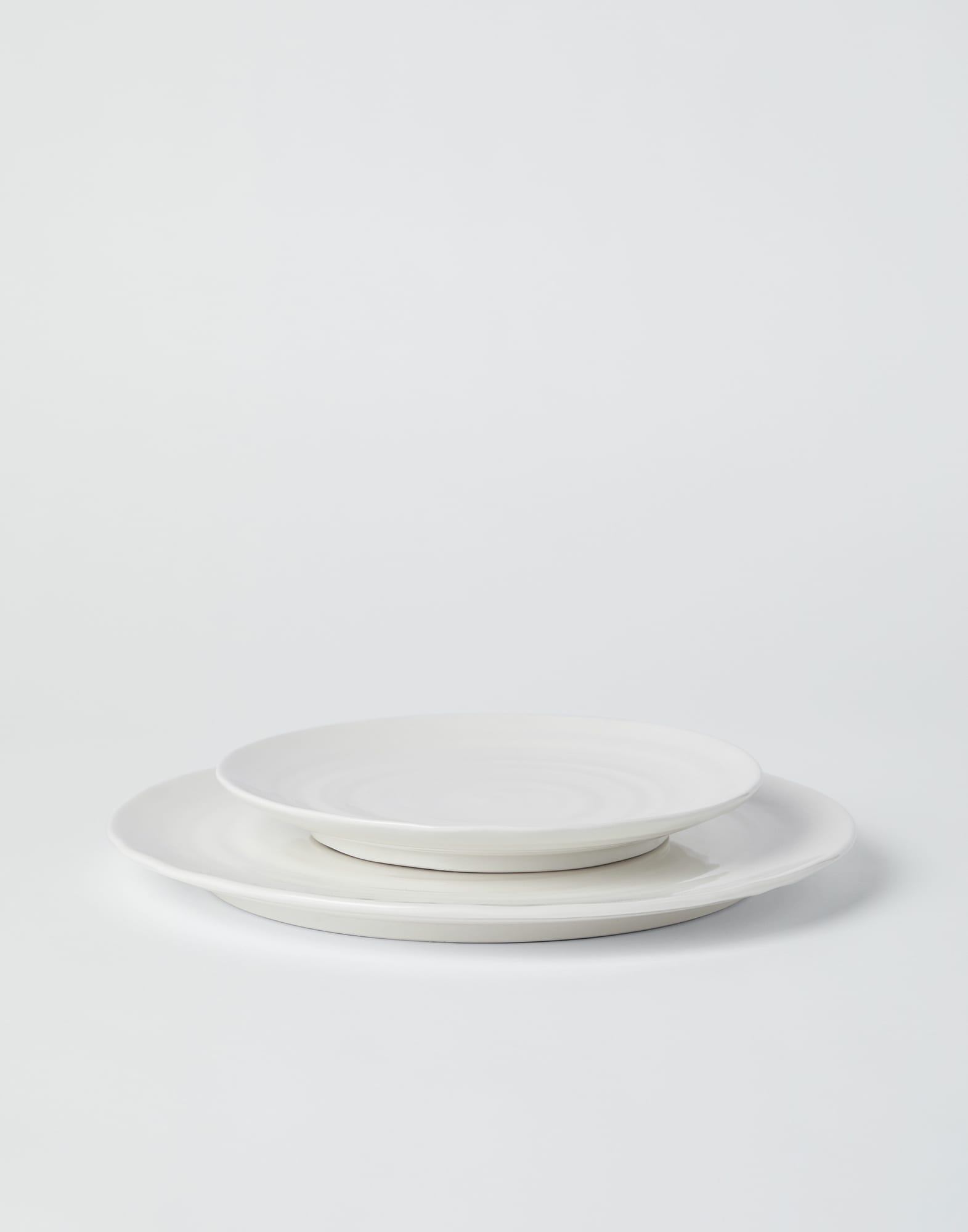 Plate set Milk Lifestyle - Brunello Cucinelli