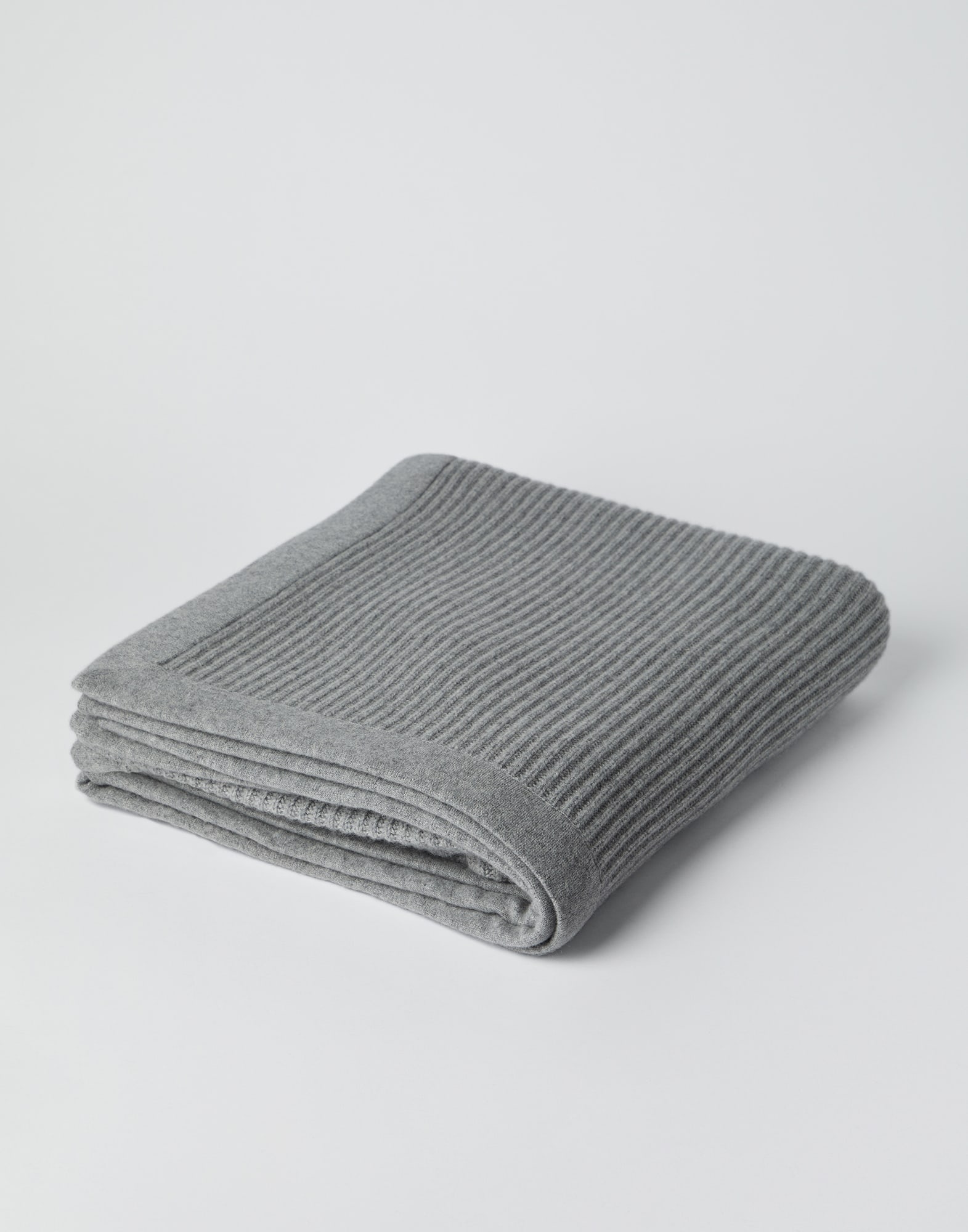 Одеяло из кашемира Серый Стиль жизни - Brunello Cucinelli