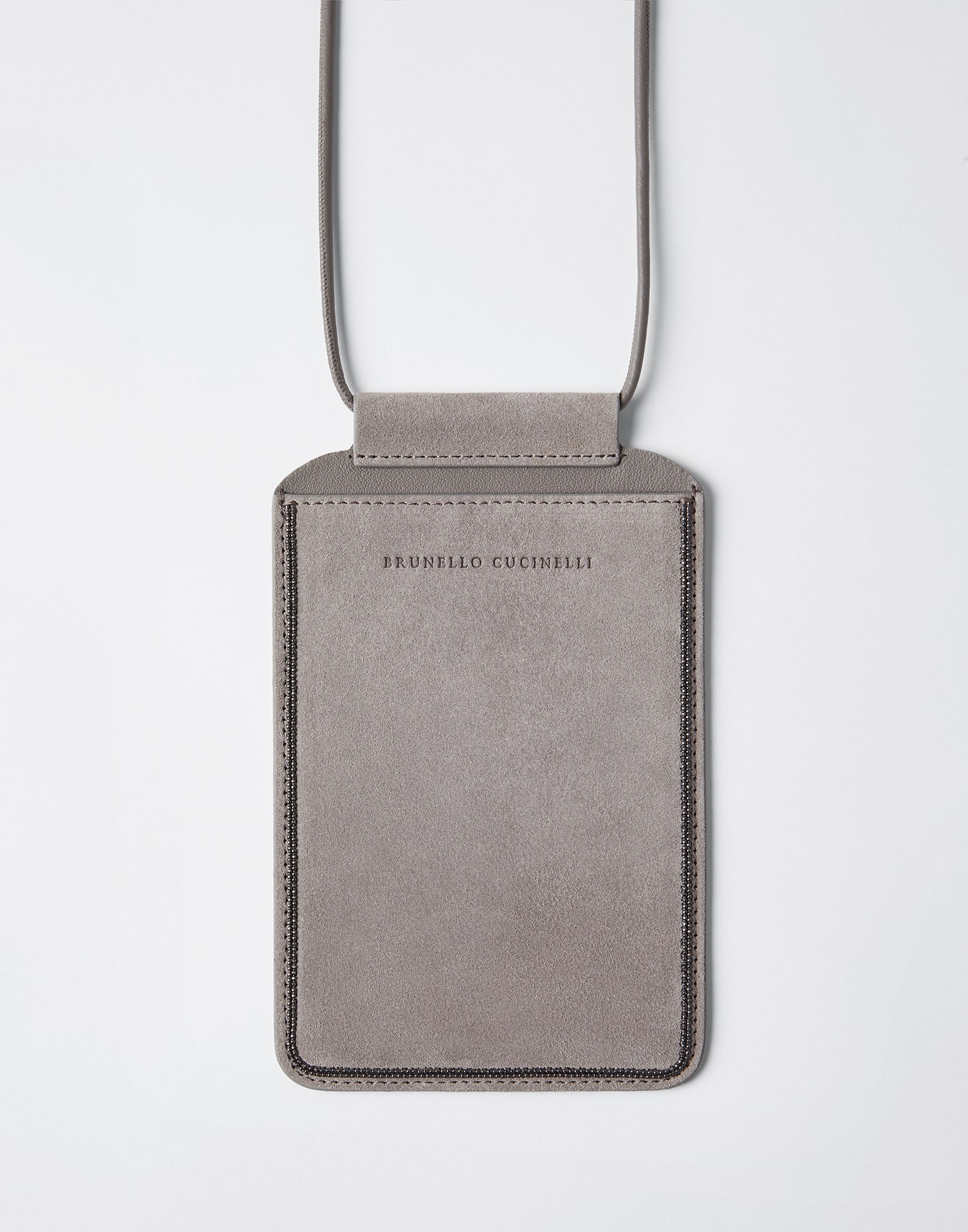 Phone bag Grey Woman - Brunello Cucinelli