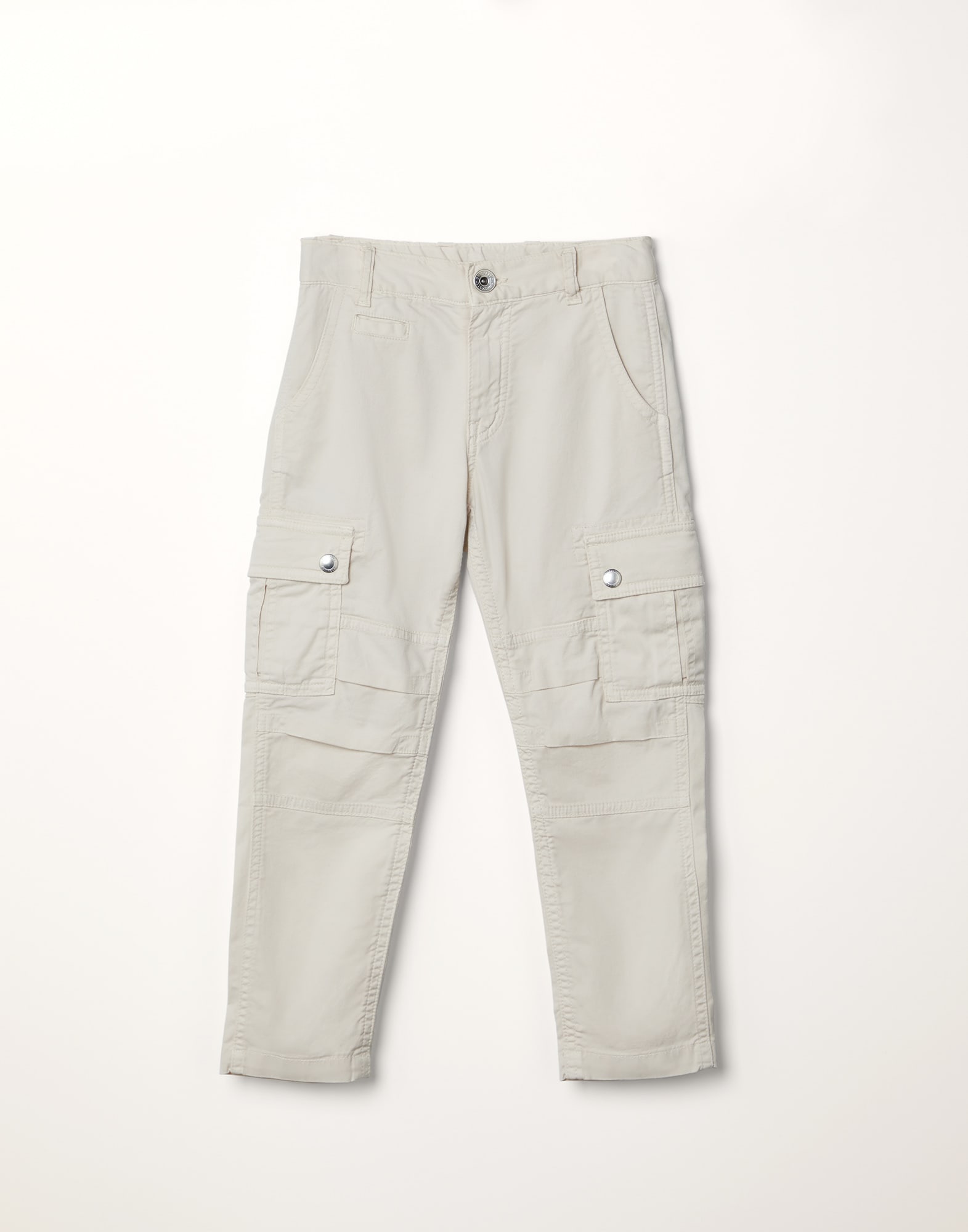 Gabardine garment dyed trousers Panama Boys - Brunello Cucinelli