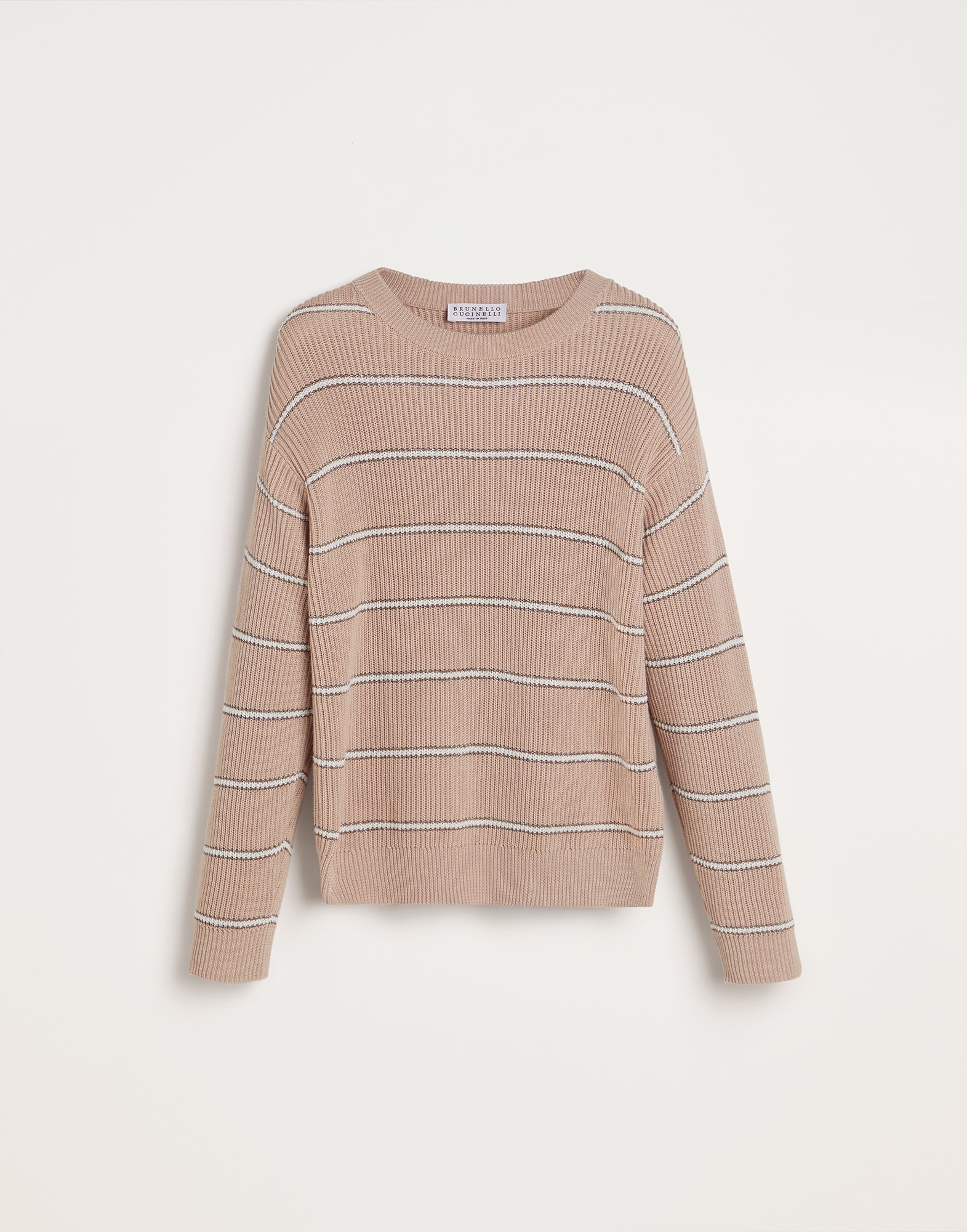 Cotton sweater Pink Girls - Brunello Cucinelli