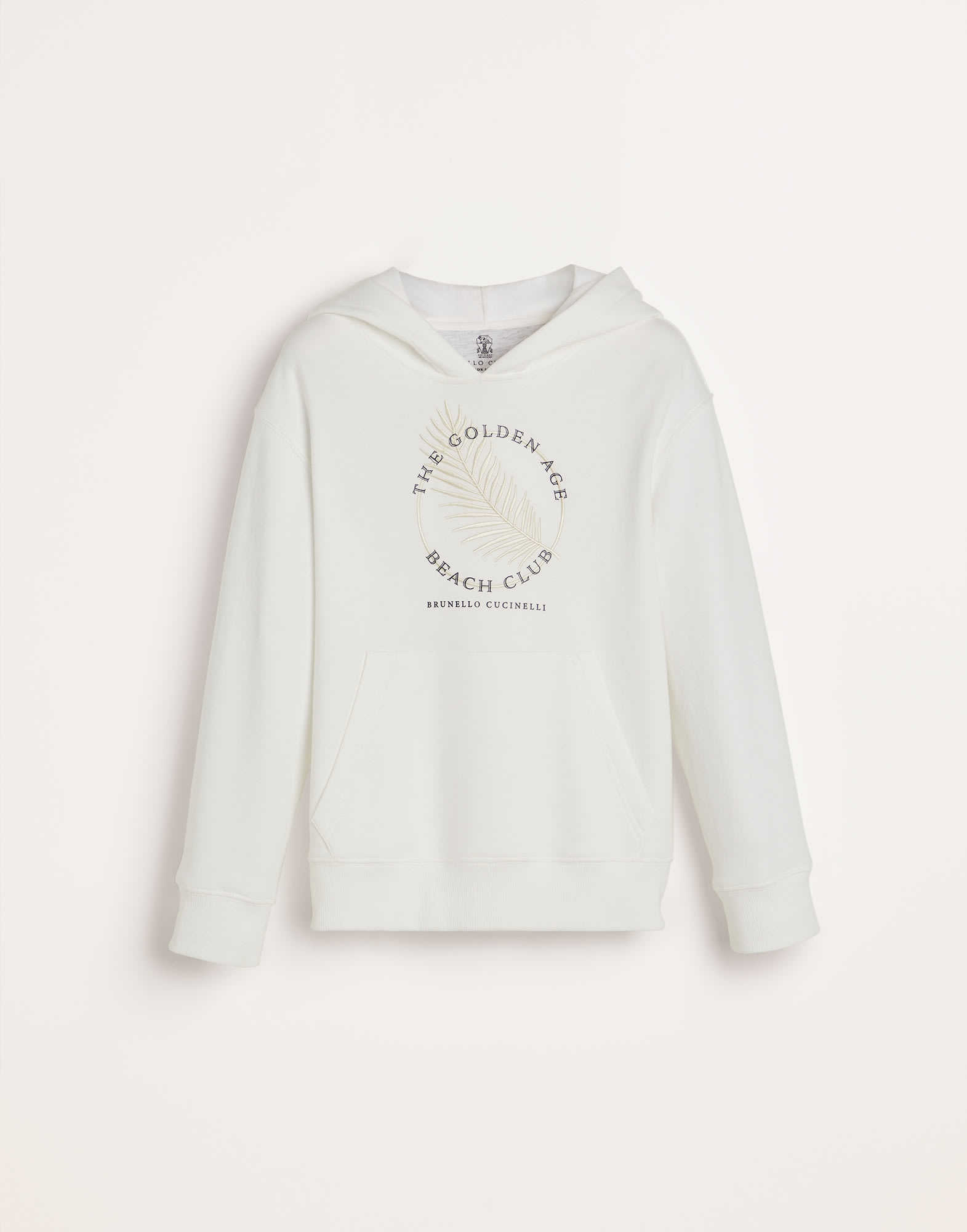 French terry sweatshirt Off-White Boys - Brunello Cucinelli