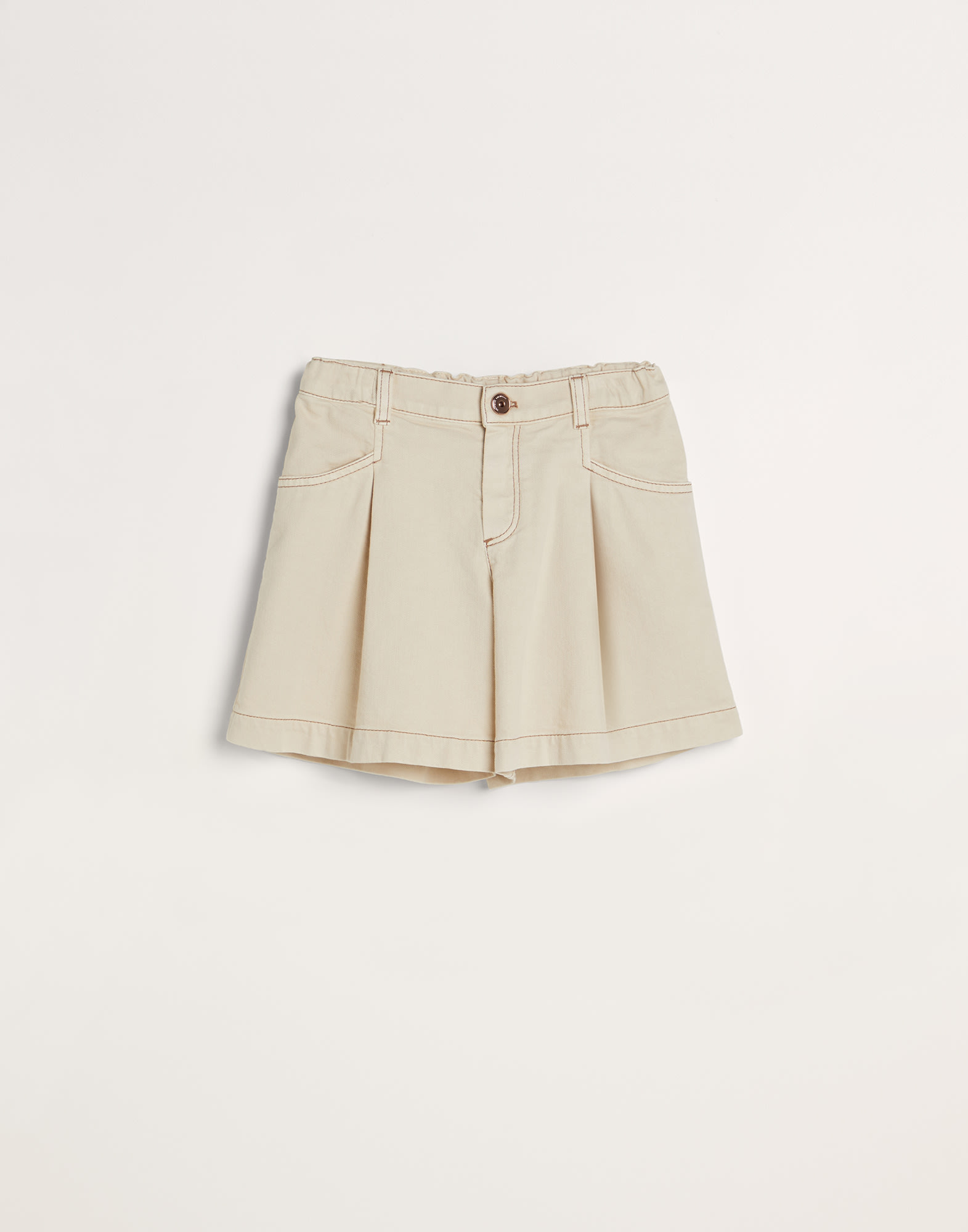 Comfort denim shorts