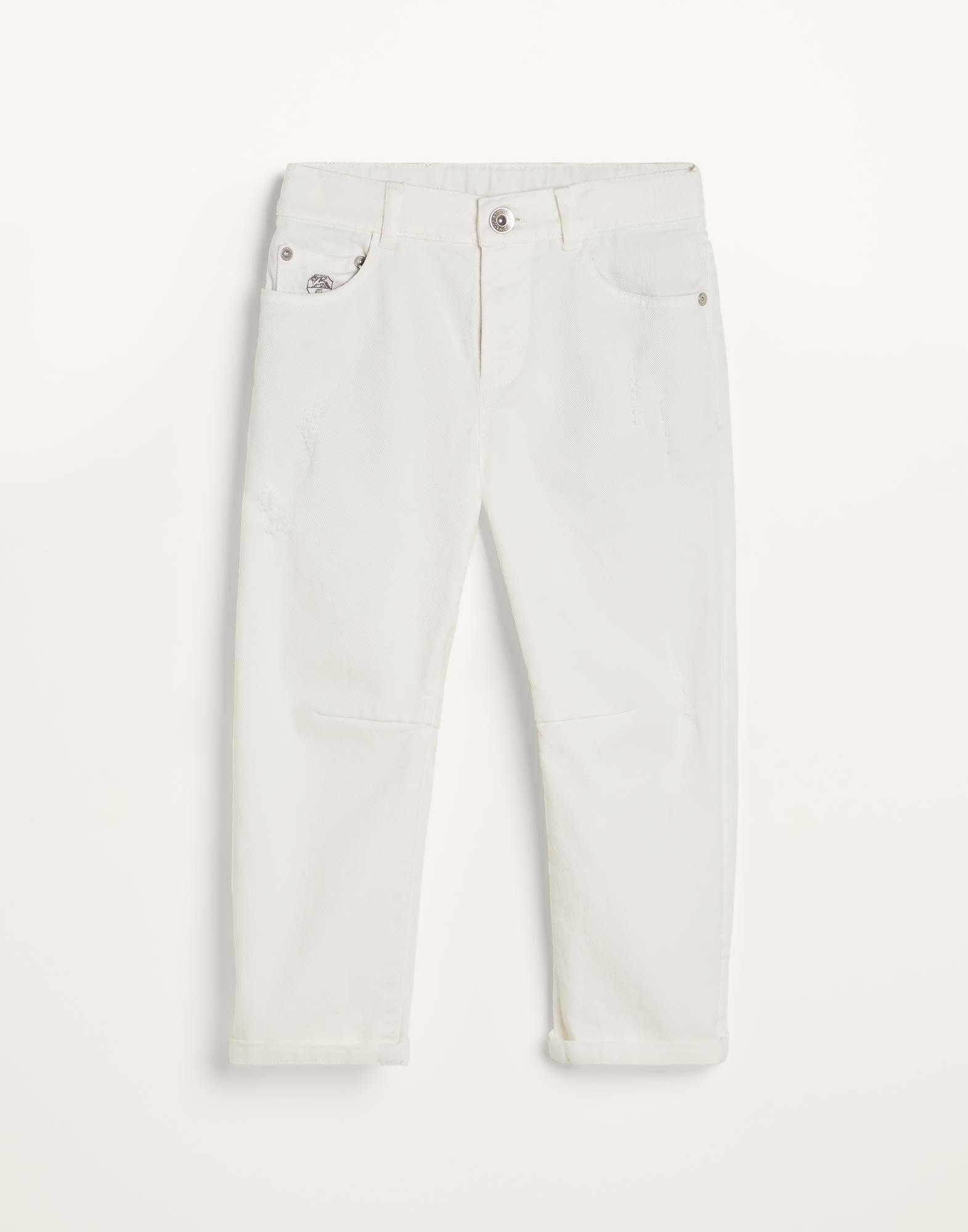 Dyed denim trousers Panama Boys - Brunello Cucinelli