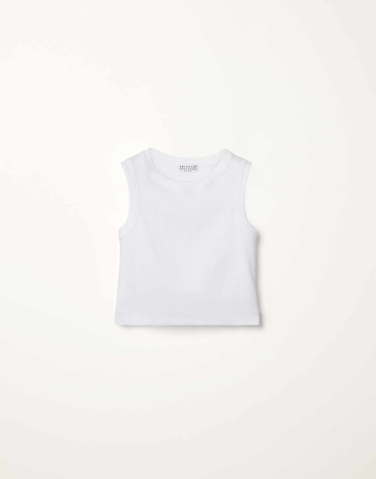 Ribbed jersey top White Girls - Brunello Cucinelli