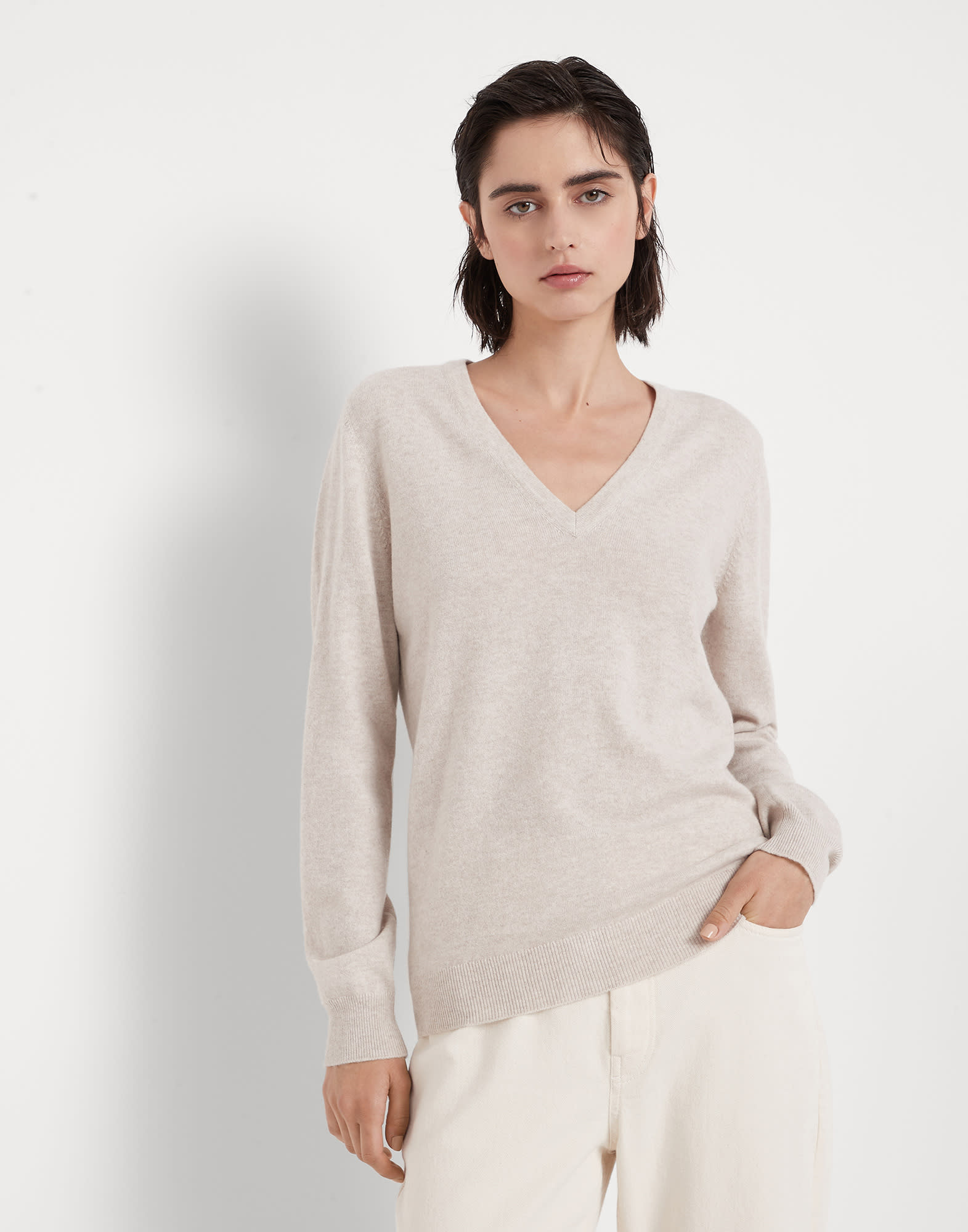 Cashmere sweater 241M12144402C927606 for Woman Brunello Cucinelli