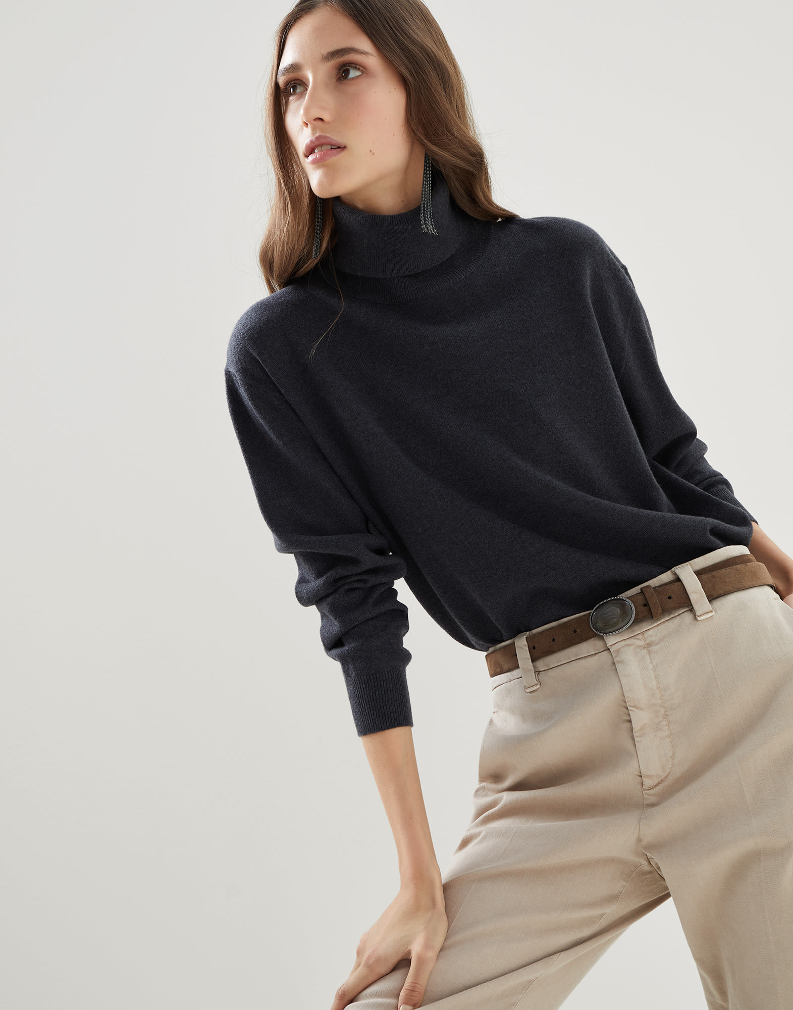 Cashmere sweater (241M12150103) for Woman | Brunello Cucinelli