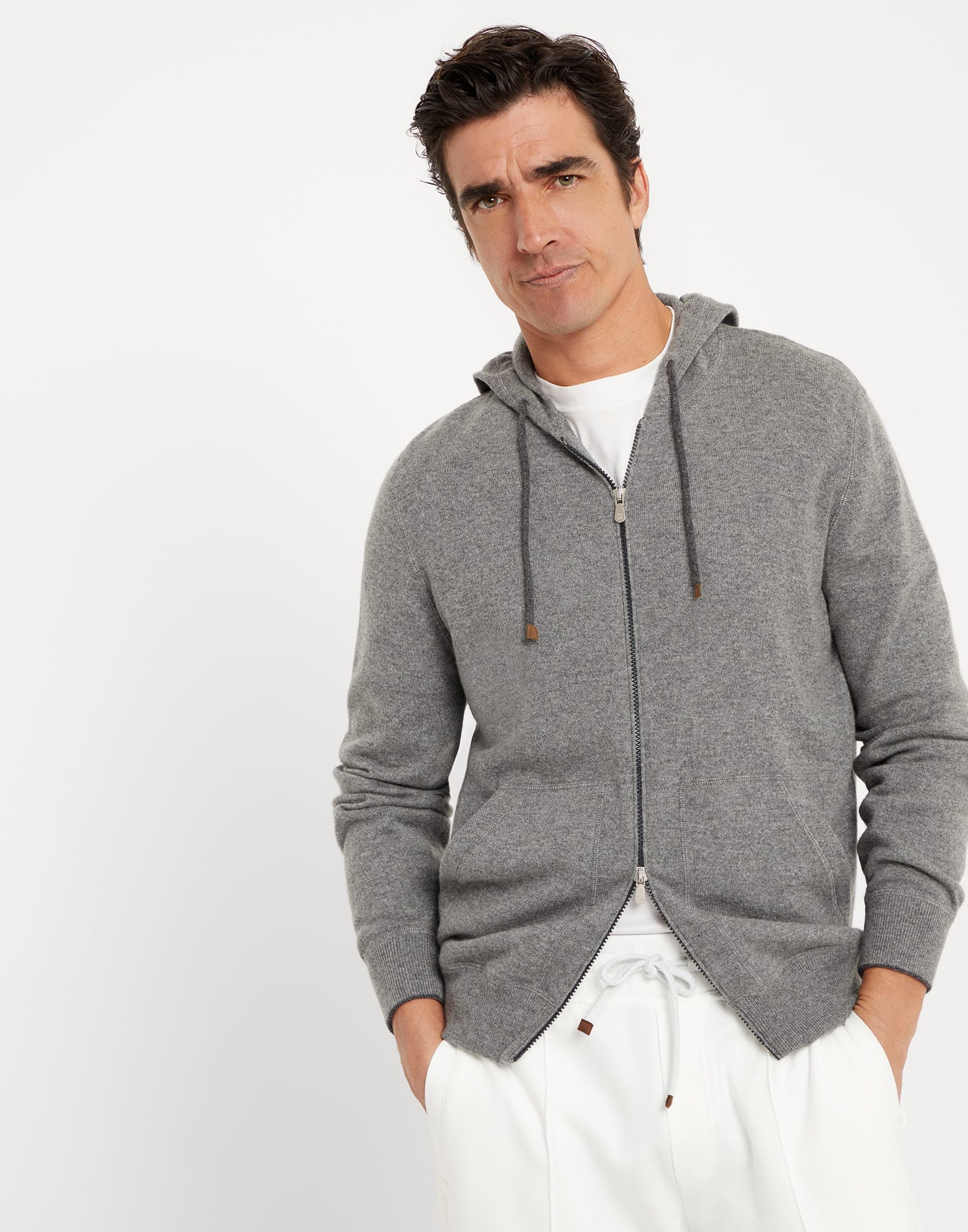 Sweatshirt style cardigan