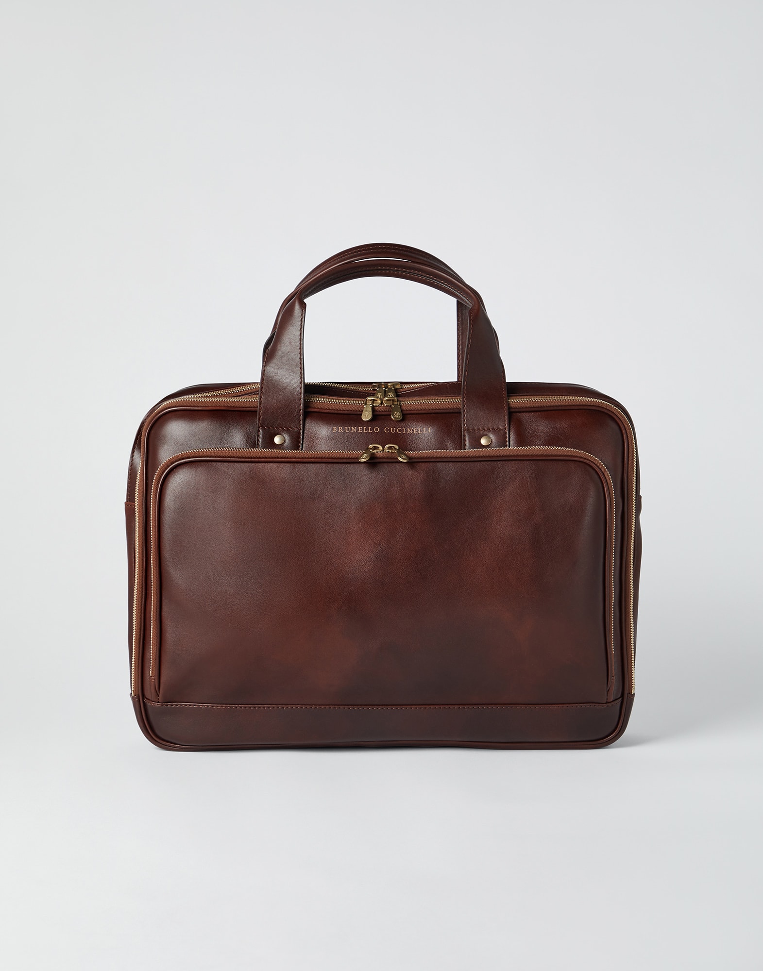 Briefcase Burgundy Man - Brunello Cucinelli