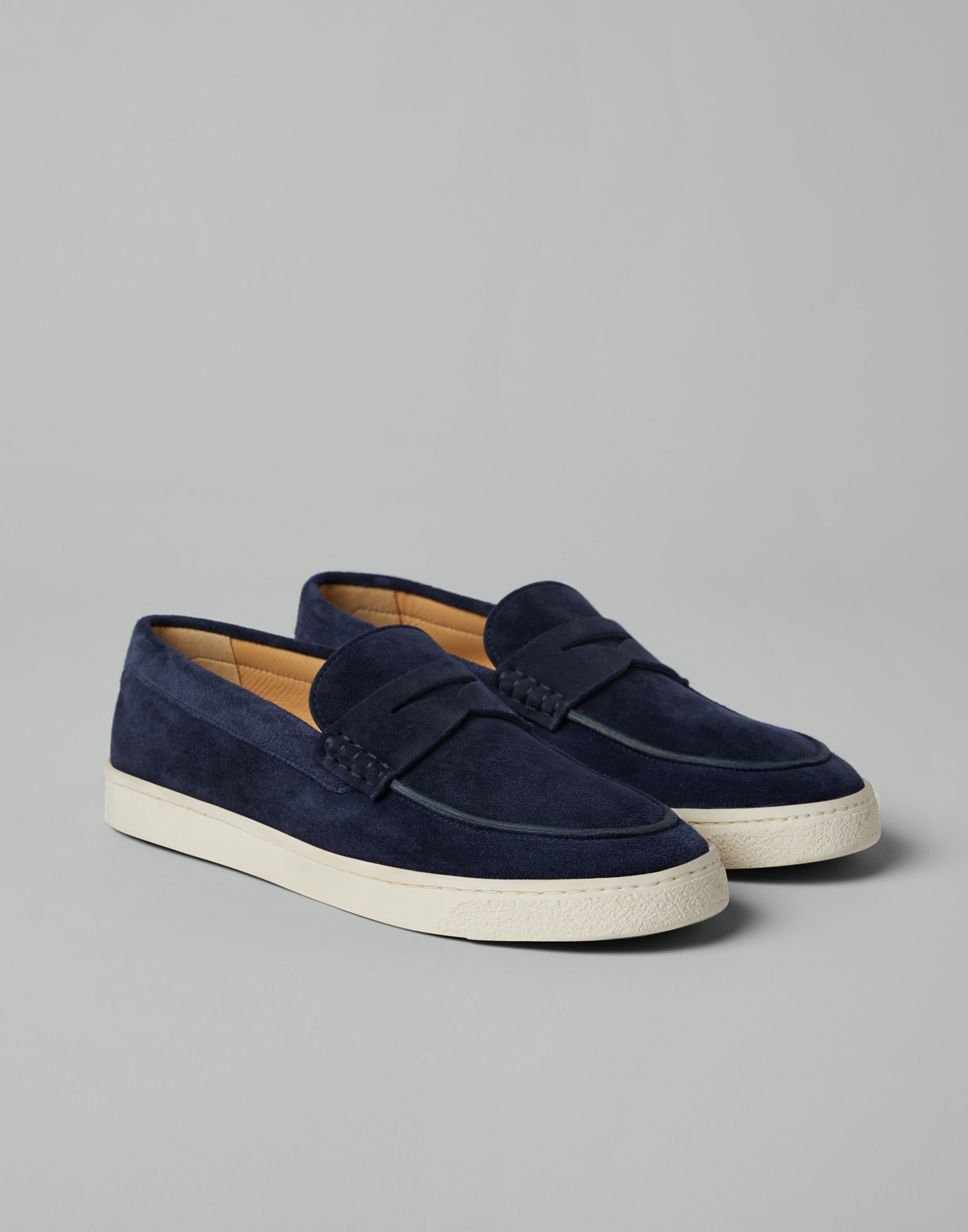Loafer sneakers Blue Man - Brunello Cucinelli