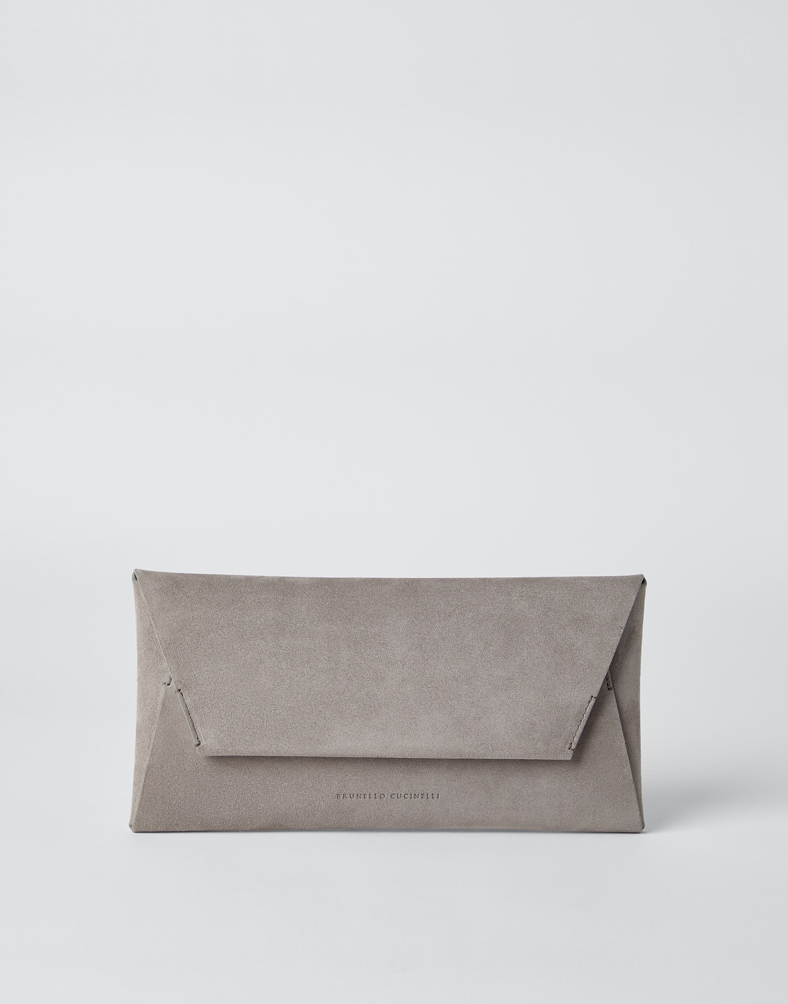 Envelope bag Grey Woman - Brunello Cucinelli