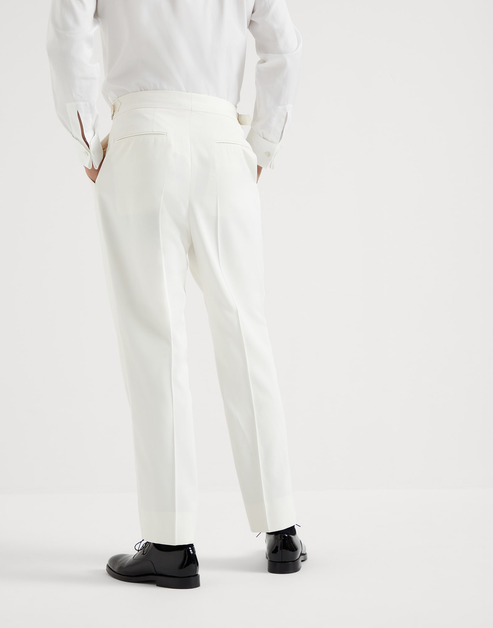 Tuxedo trousers (241MB412PS00) for Man | Brunello Cucinelli
