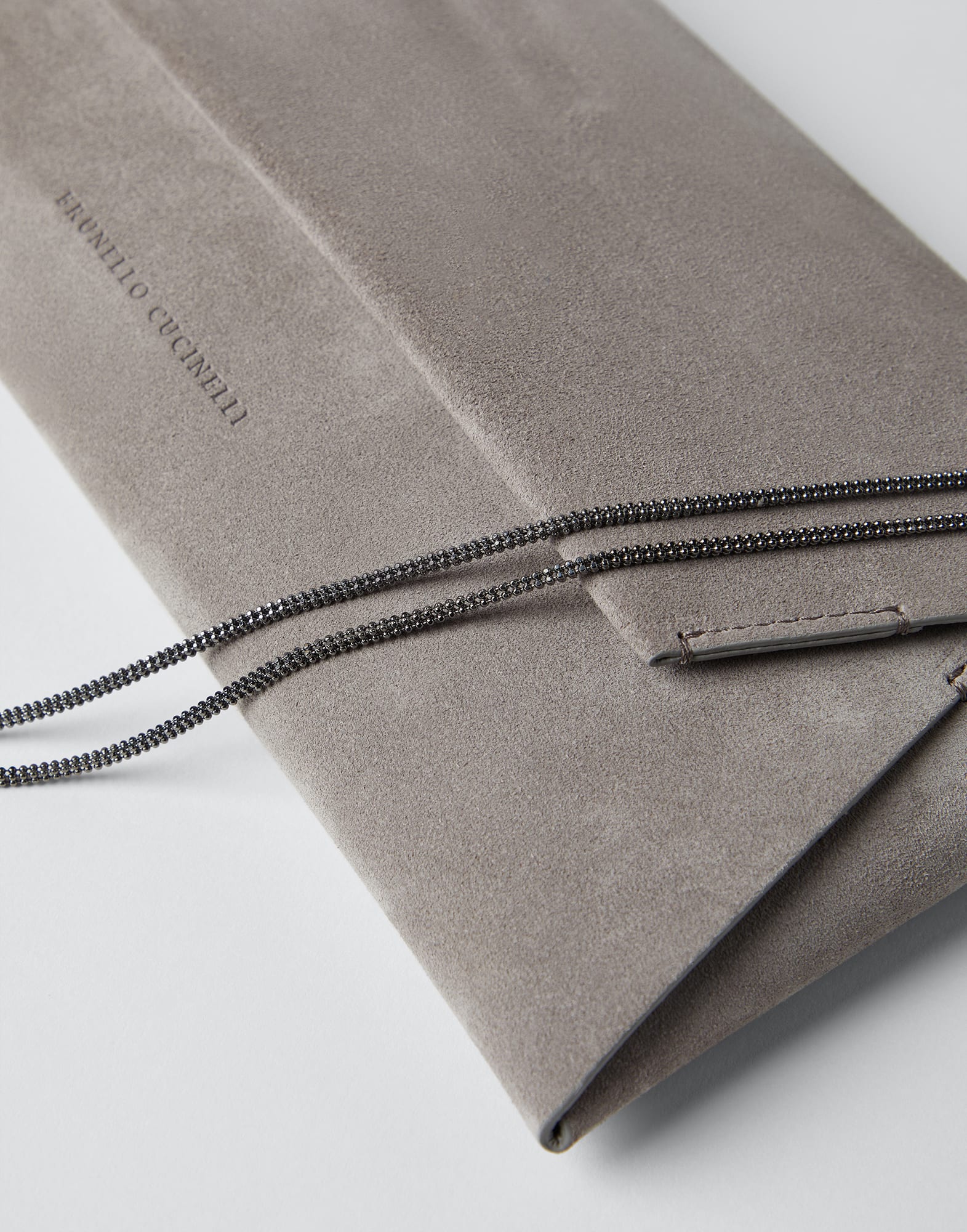 Envelope bag Grey Woman - Brunello Cucinelli
