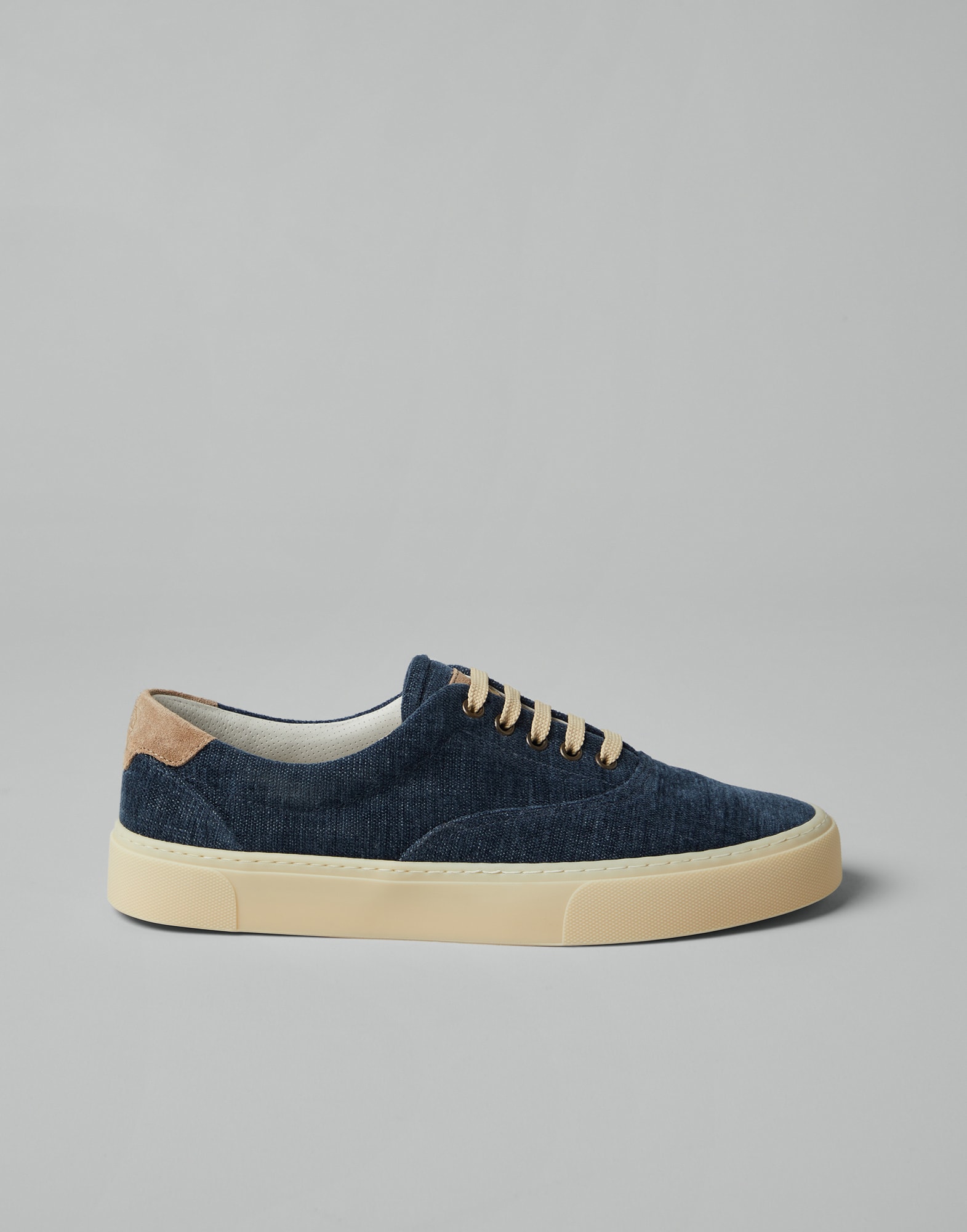Canvas sneakers (241MZUVWSP310) for Man | Brunello Cucinelli