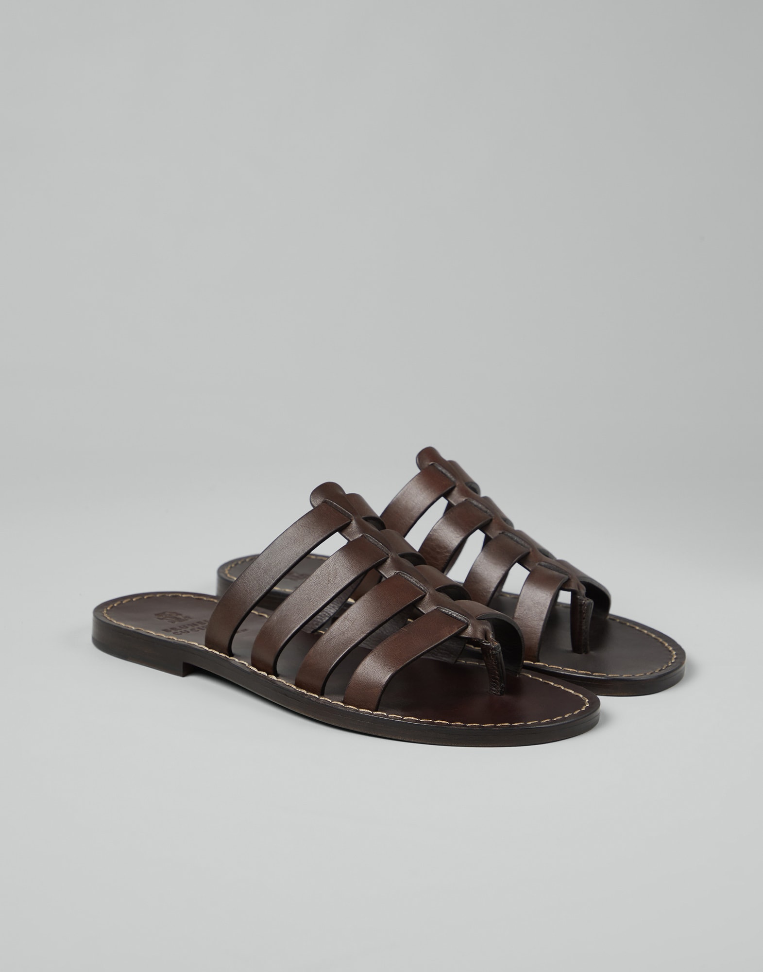 Calfskin sandals