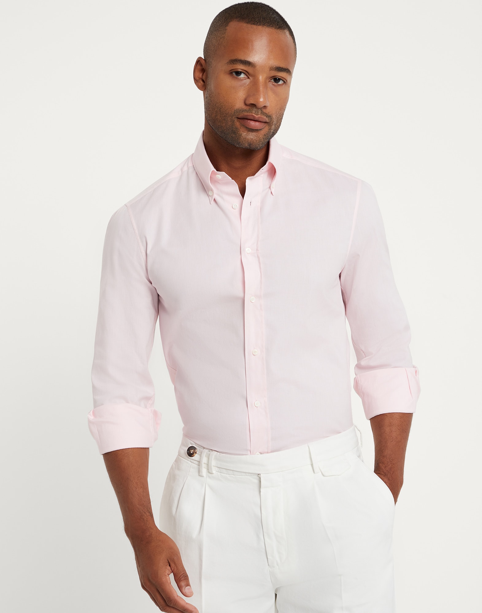 Oxford shirt Pink Man - Brunello Cucinelli 