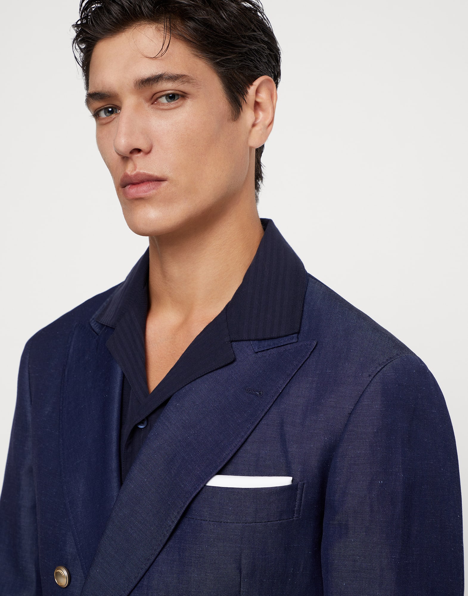 Tuxedo pocket square (241MR6200091C15901) for Man Brunello Cucinelli