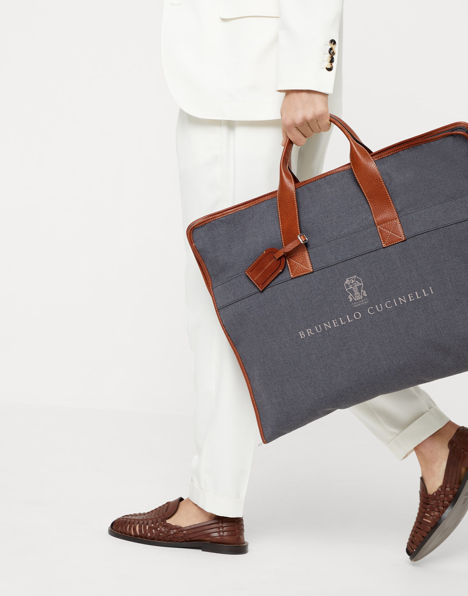 Garment bag Grey Man - Brunello Cucinelli