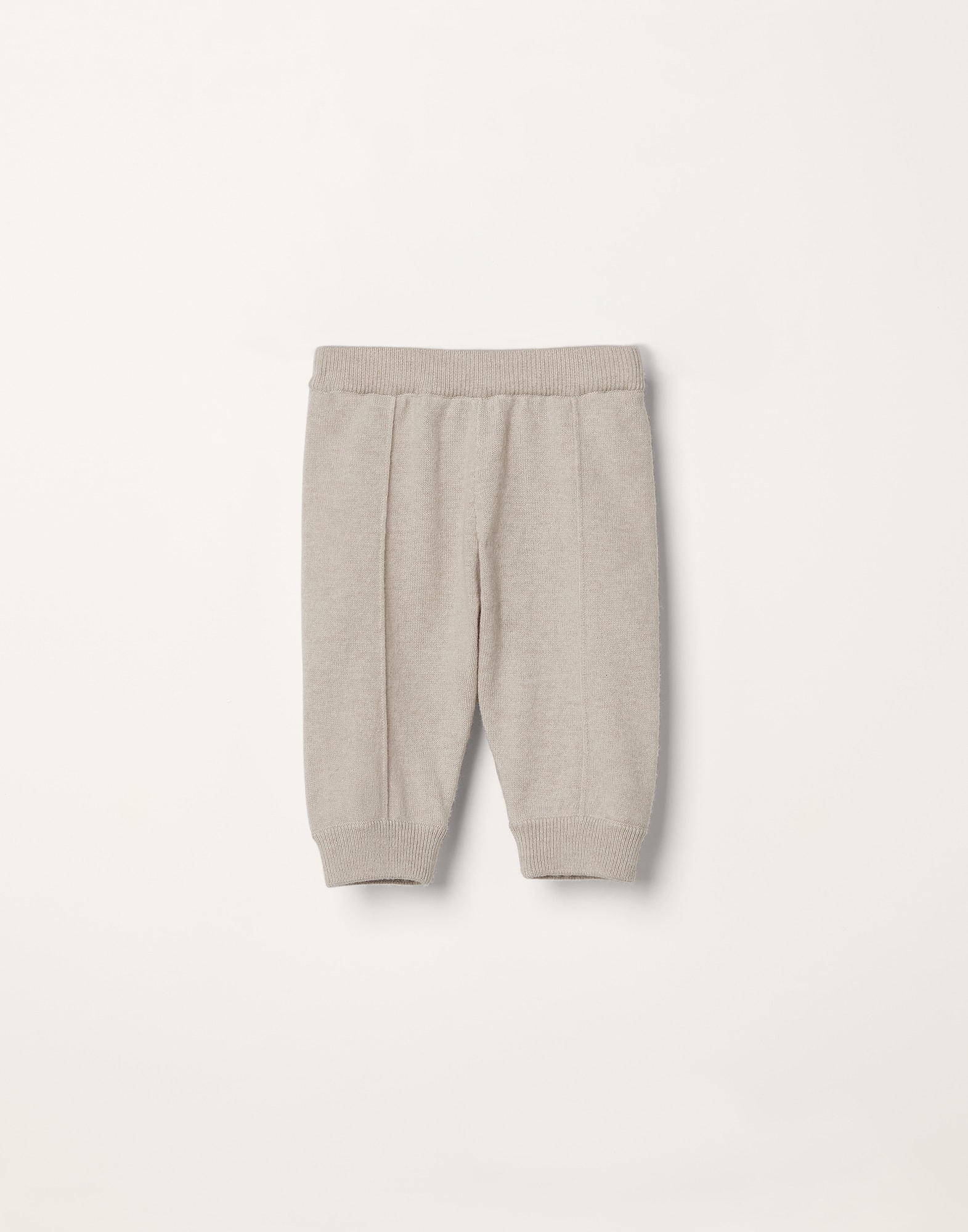 Cashmere knit baby trousers