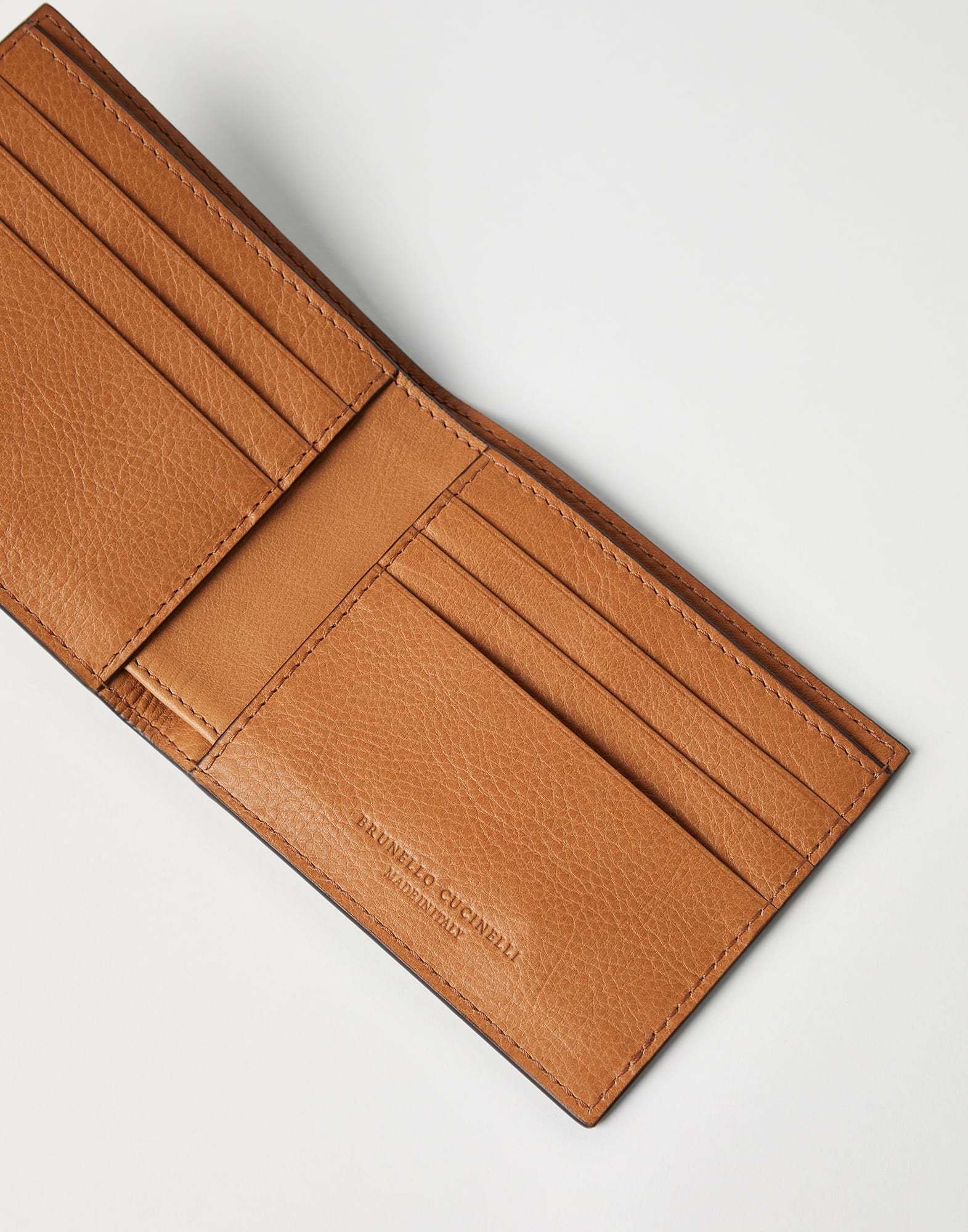 Brunello cucinelli top leather portfolio