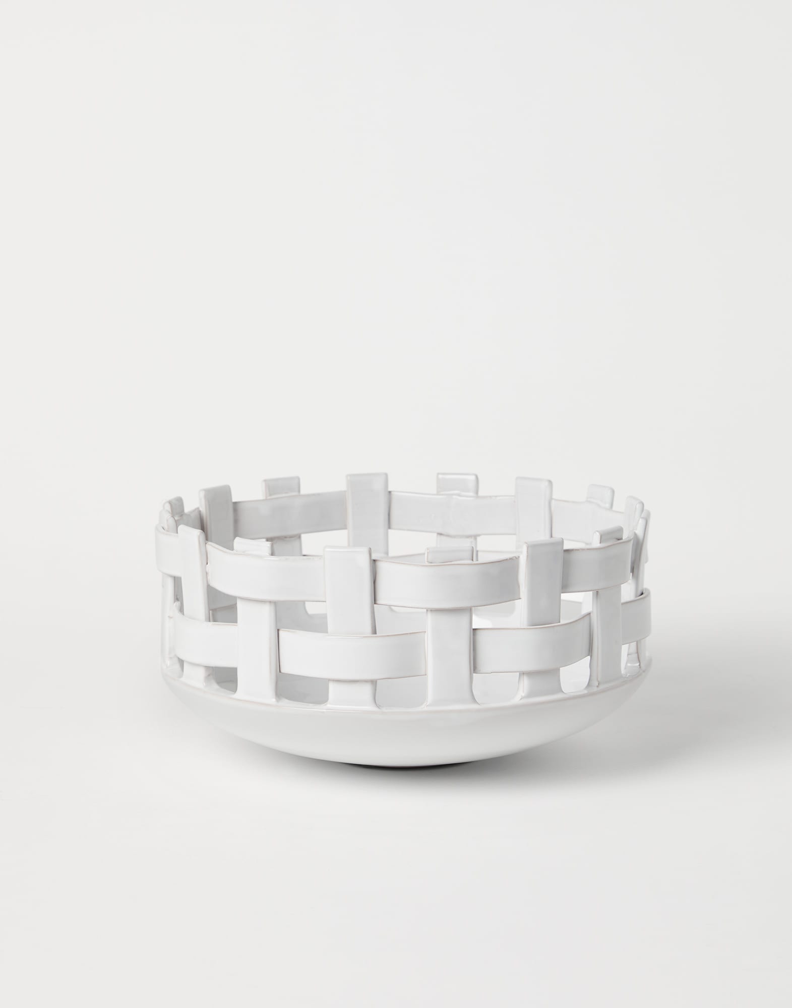 Schale aus Keramik Weiß Lifestyle - Brunello Cucinelli
