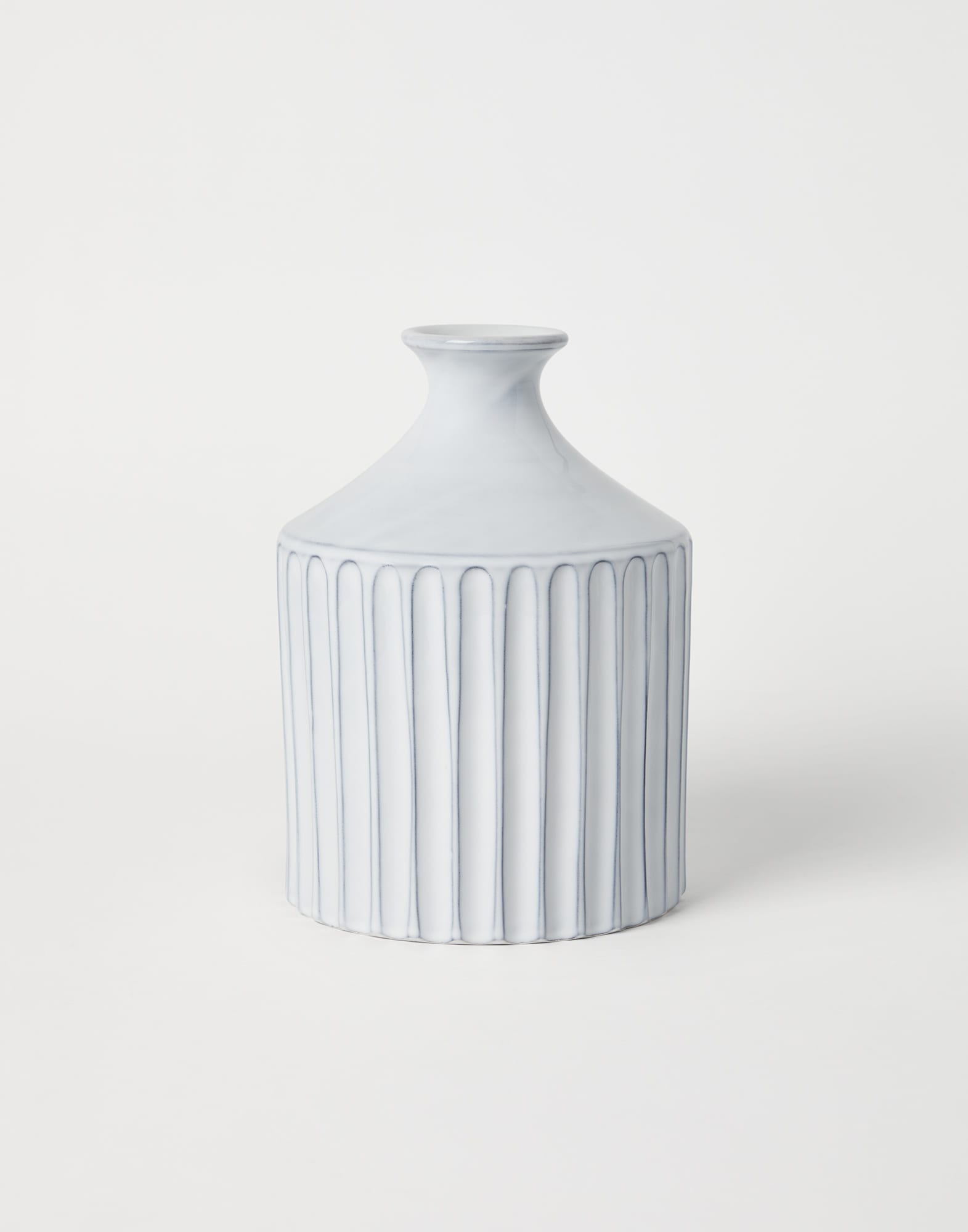 Ceramic vase Light Grey Lifestyle - Brunello Cucinelli