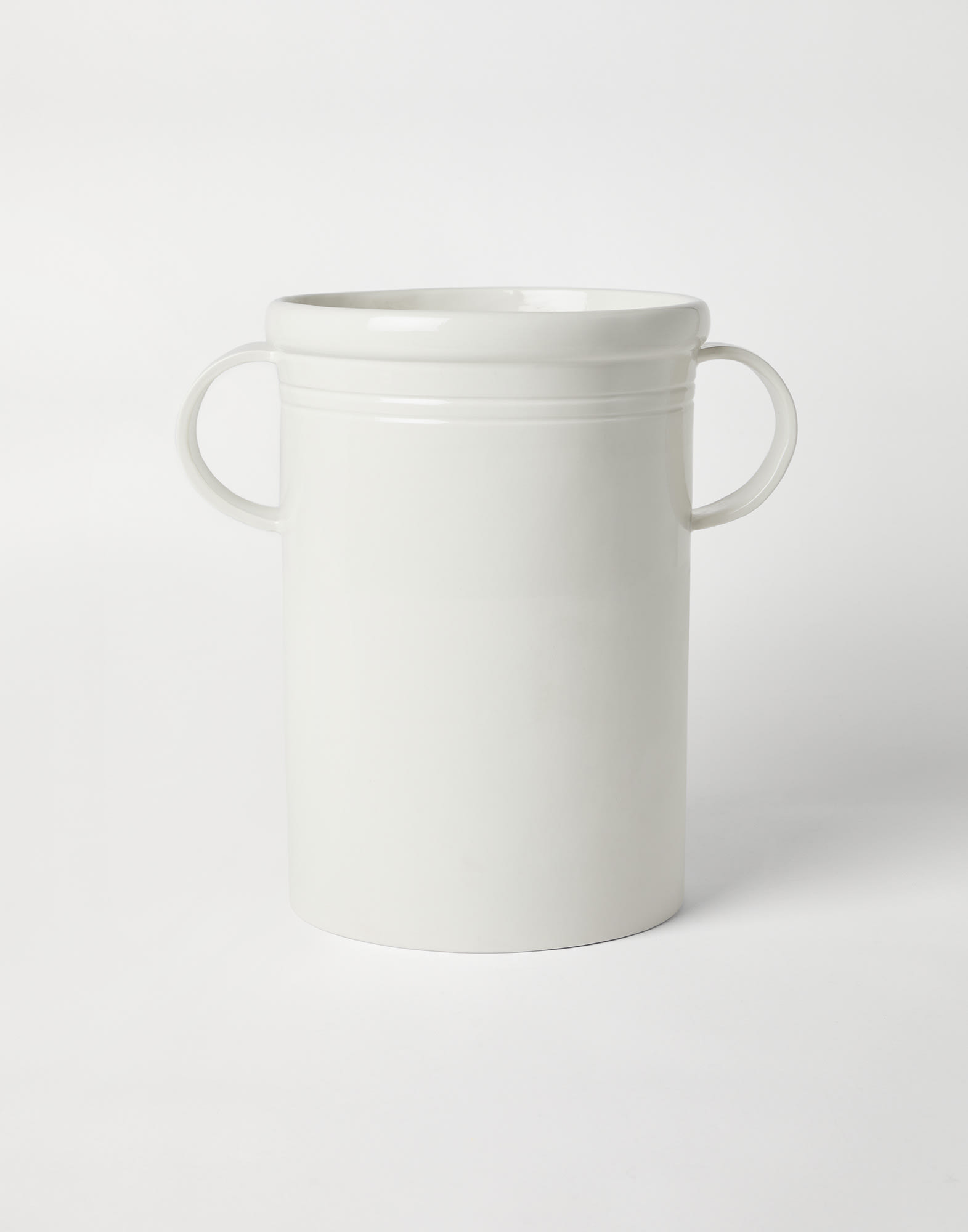 Porcelain large vase White Lifestyle - Brunello Cucinelli