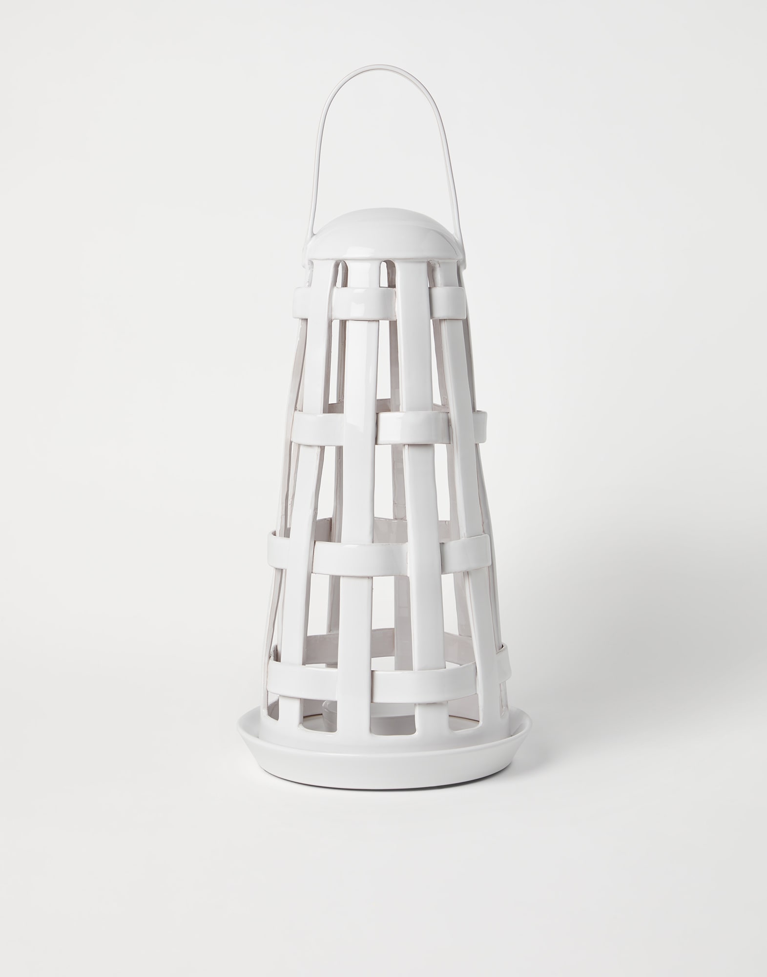 Lanterne en céramique Blanc Lifestyle - Brunello Cucinelli