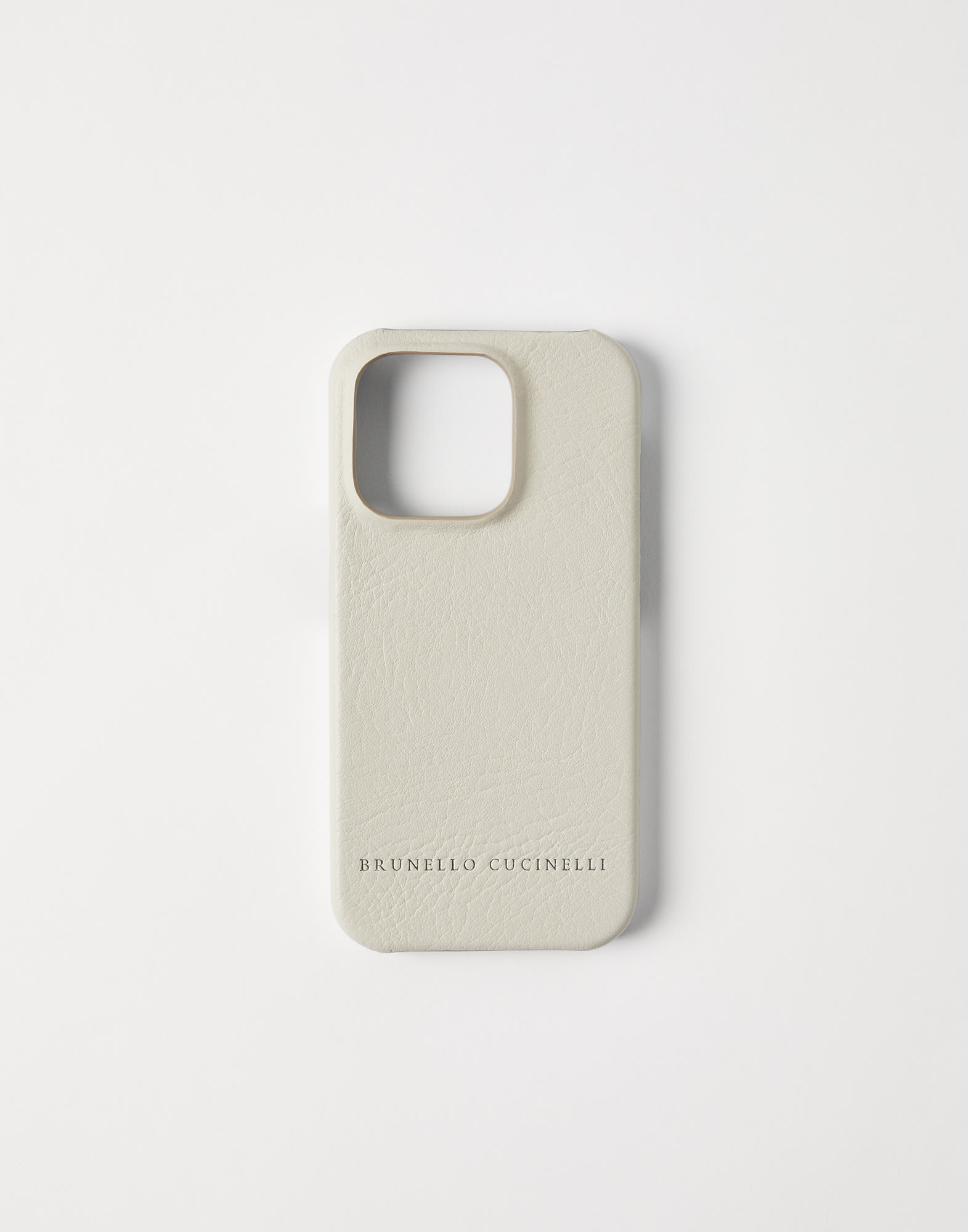 iPhone 14 Pro 手机套 乳白 生活风格 - Brunello Cucinelli