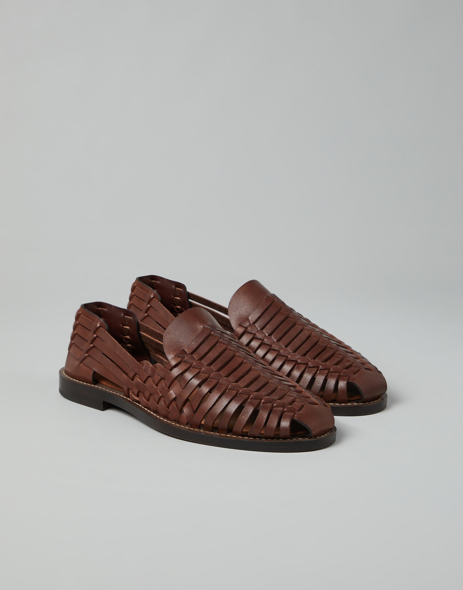 Mens 2025 woven sandals