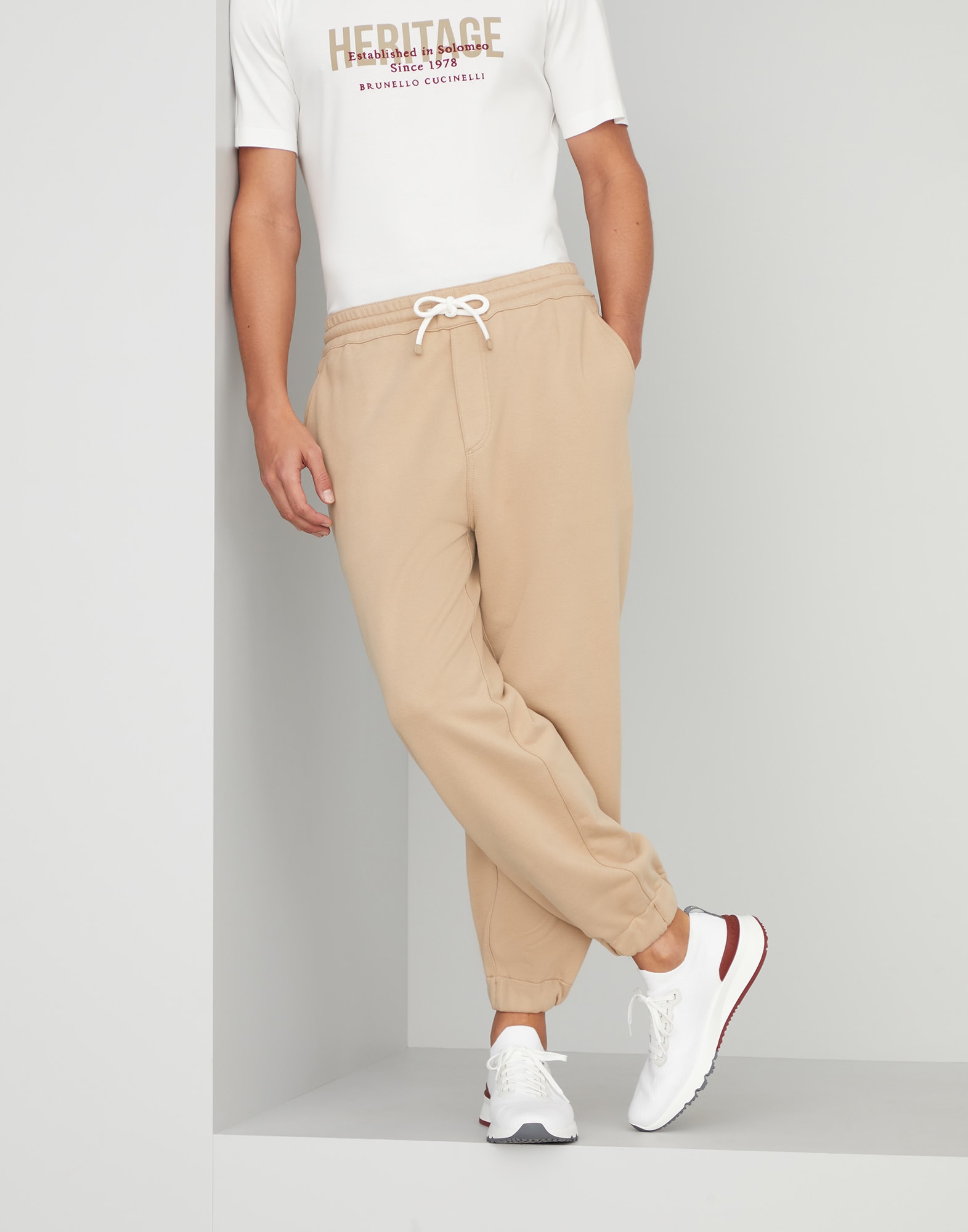 French terry trousers