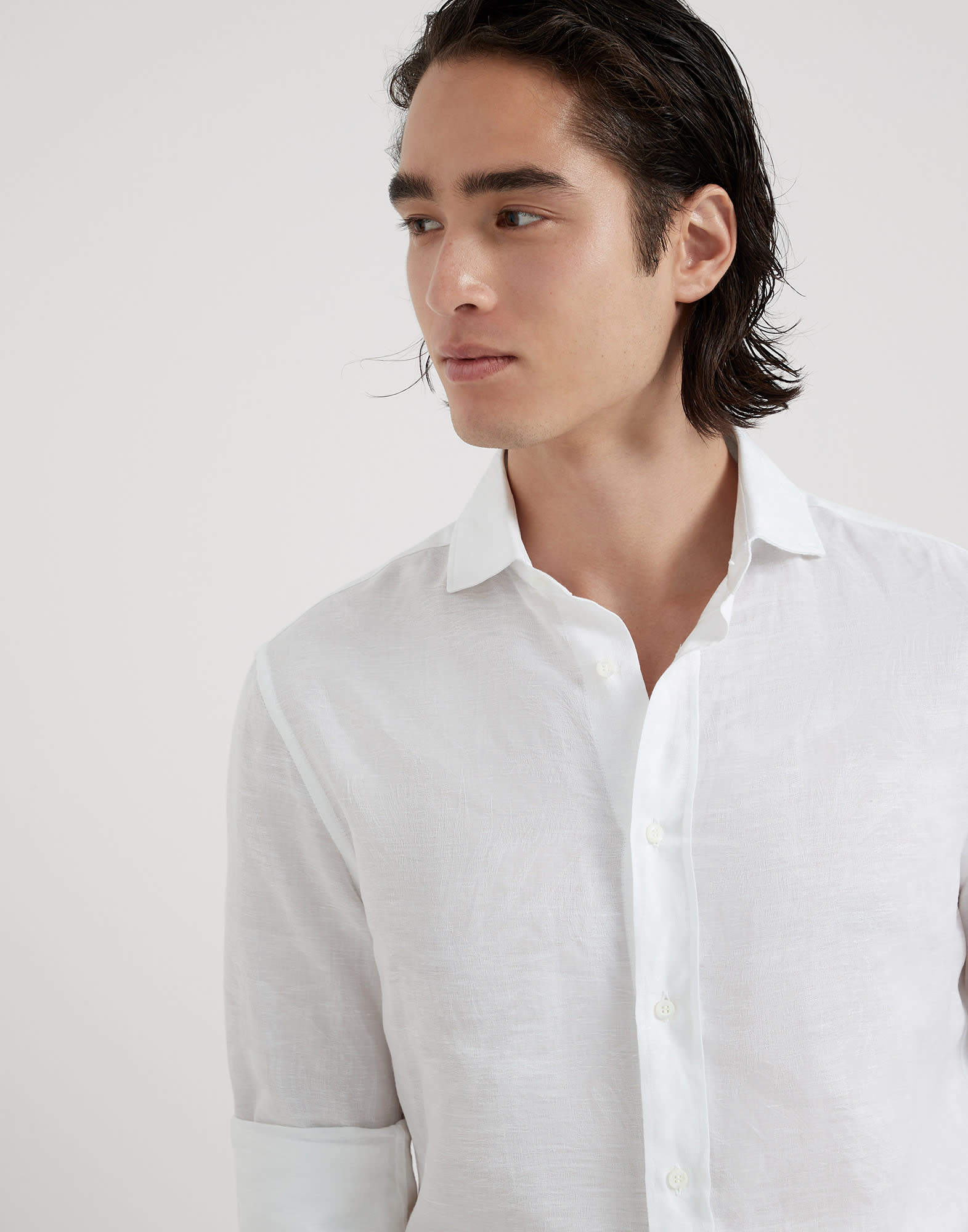 Easy fit shirt (241MM6320627) for Man Brunello Cucinelli