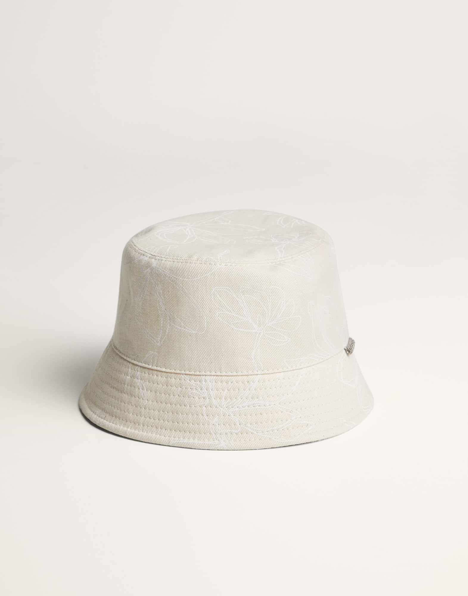 Cappello Bucket Naturale Bambina - Brunello Cucinelli