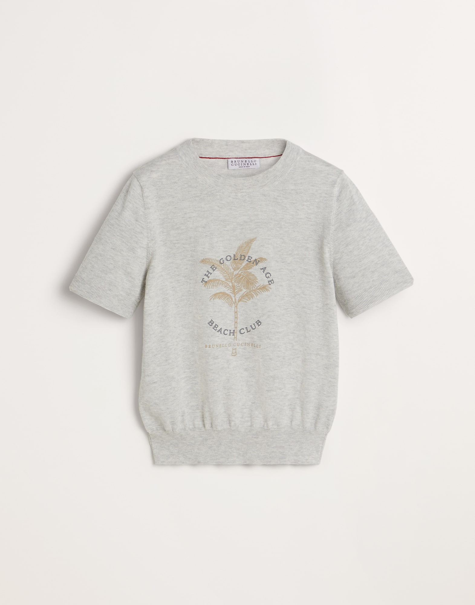 Knit T-shirt Fog Boys - Brunello Cucinelli
