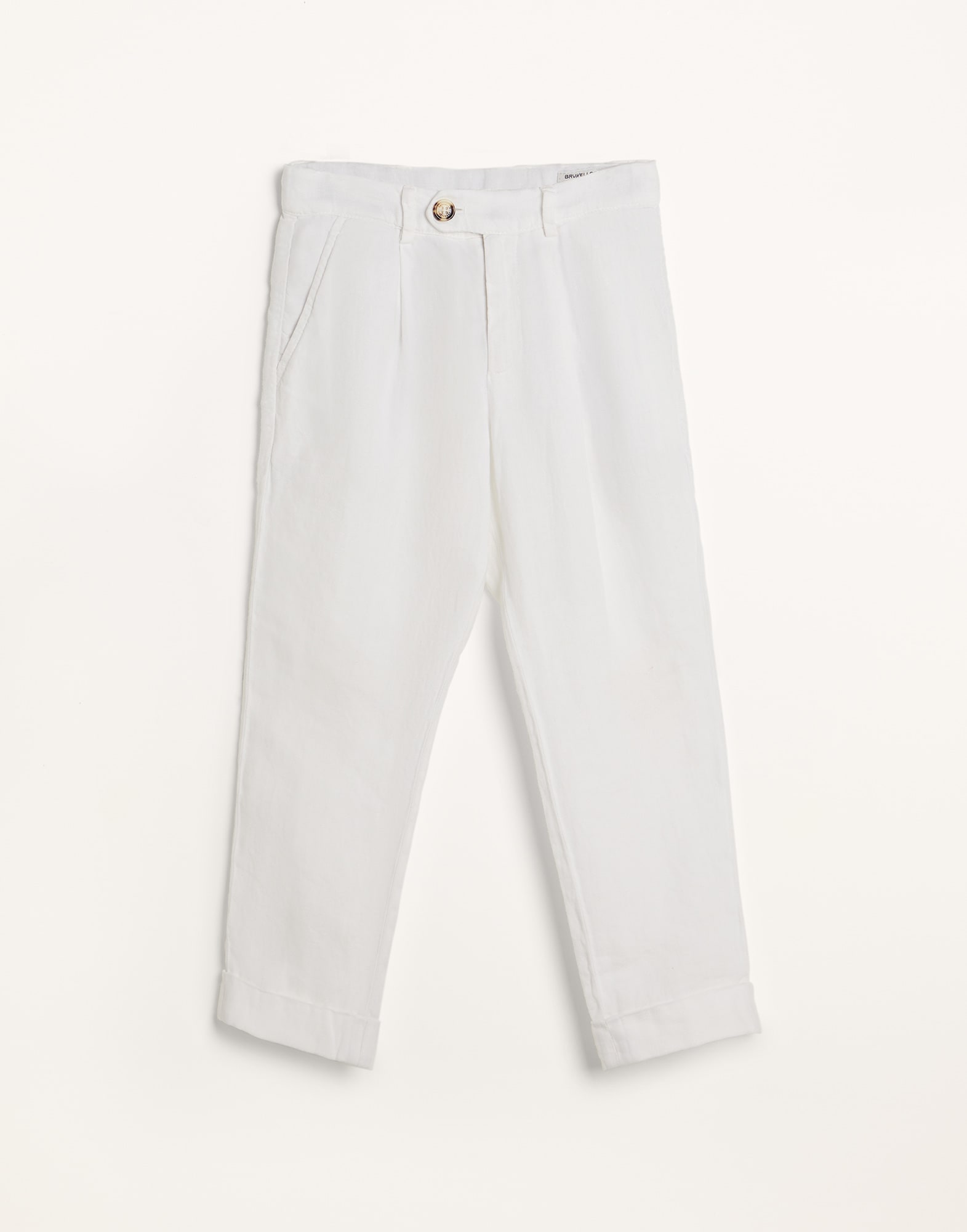 Gabardine garment dyed trousers Panama Boys - Brunello Cucinelli