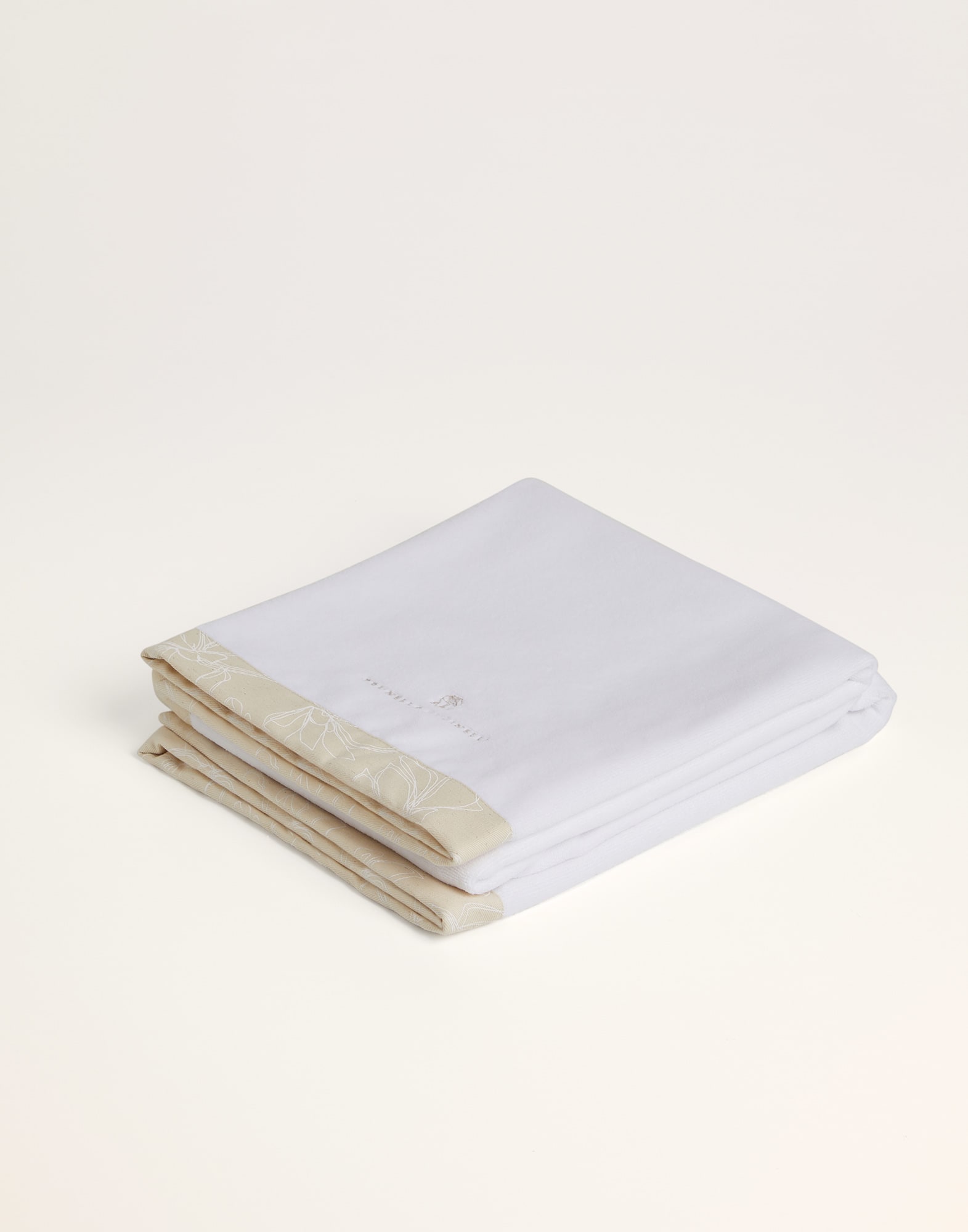 Полотенце из махровой ткани Белый Малыши - Brunello Cucinelli