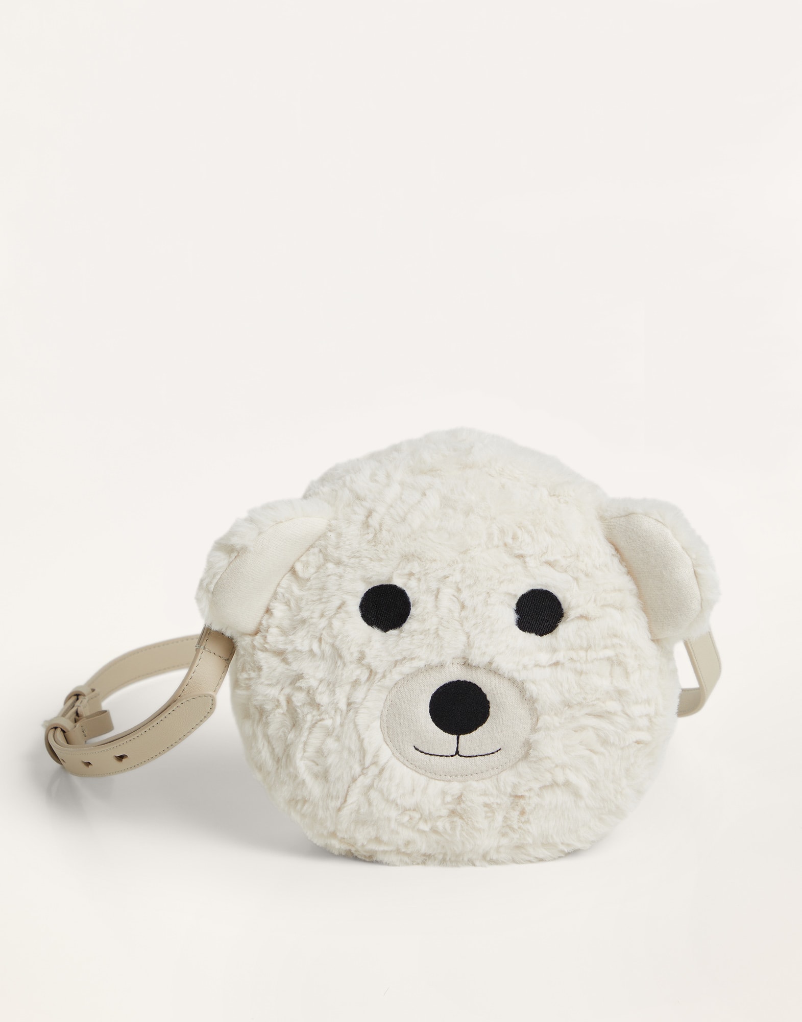 Plush bear bag White Girls - Brunello Cucinelli
