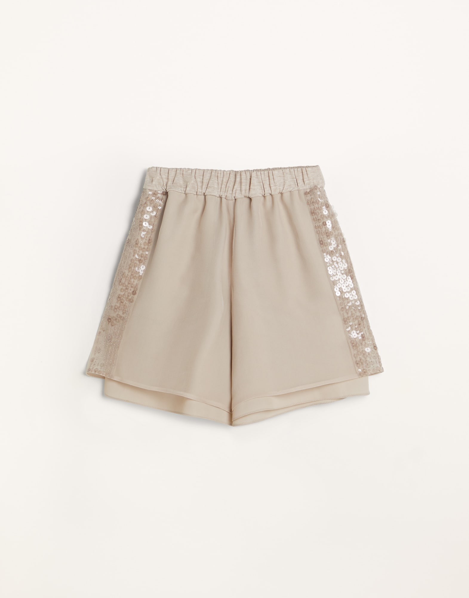 Silk shorts Beige Girls - Brunello Cucinelli