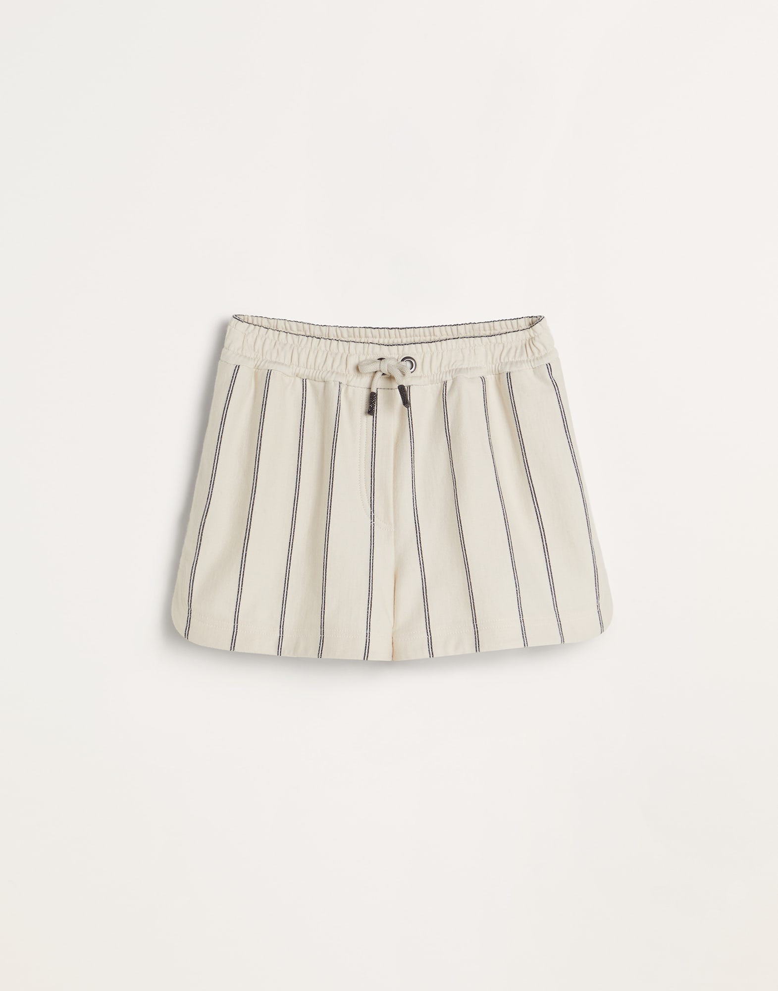 French terry shorts Sand Girls - Brunello Cucinelli