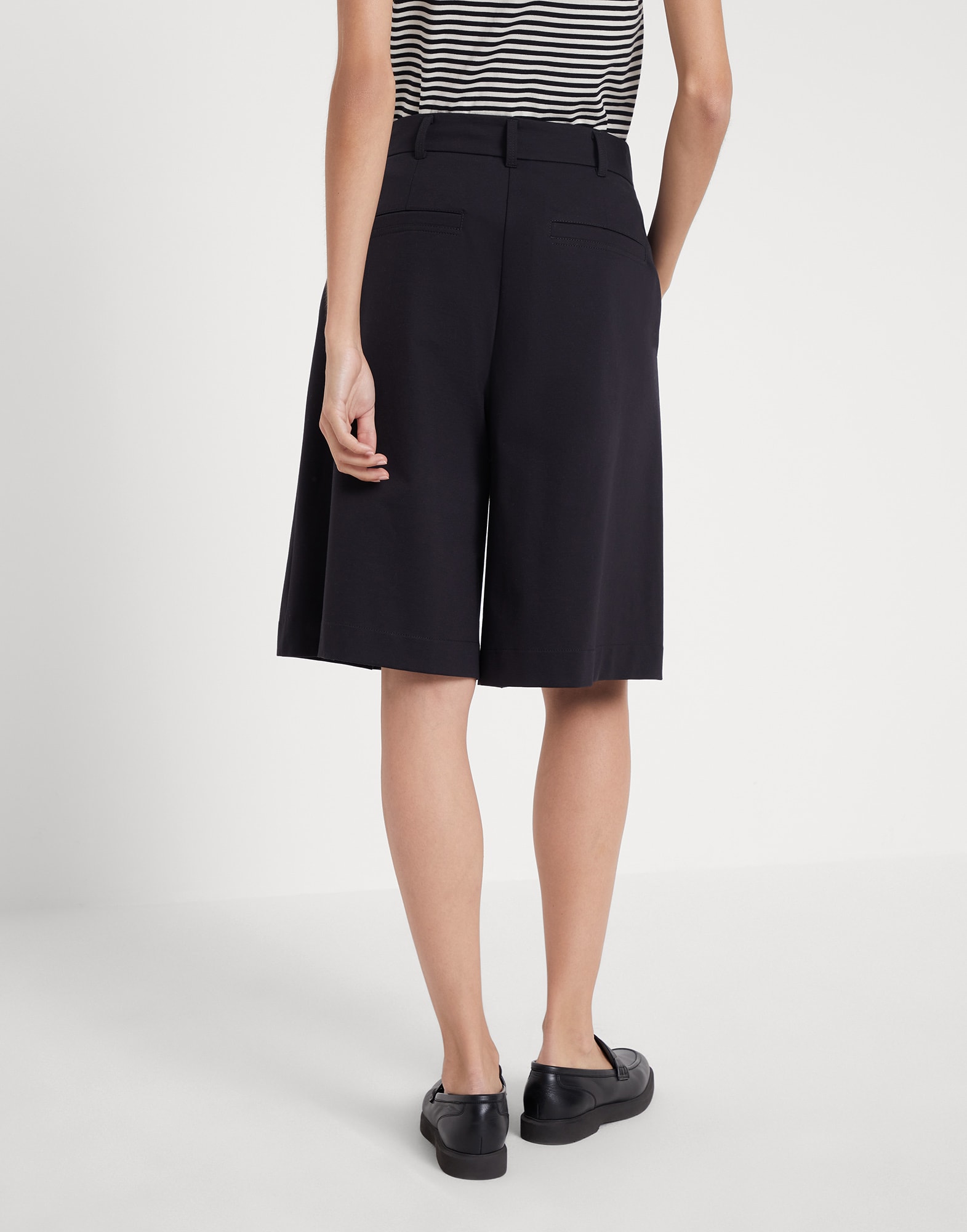 Cotton bermuda shorts womens 2025