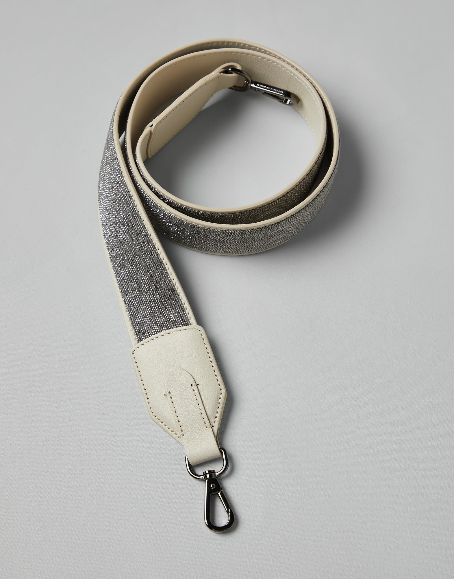 Shoulder strap Lignite Grey Woman - Brunello Cucinelli