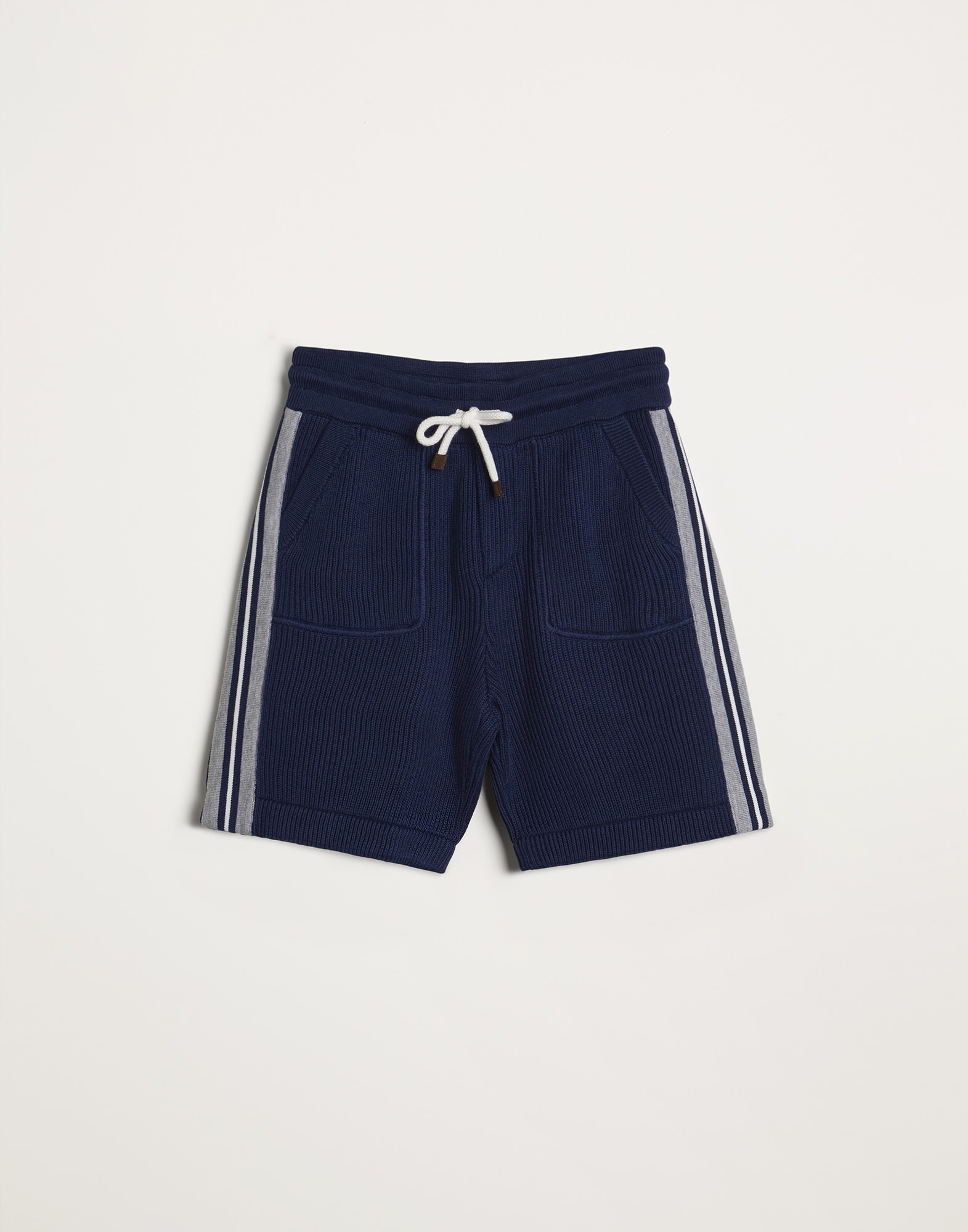 Knitted Bermuda shorts
