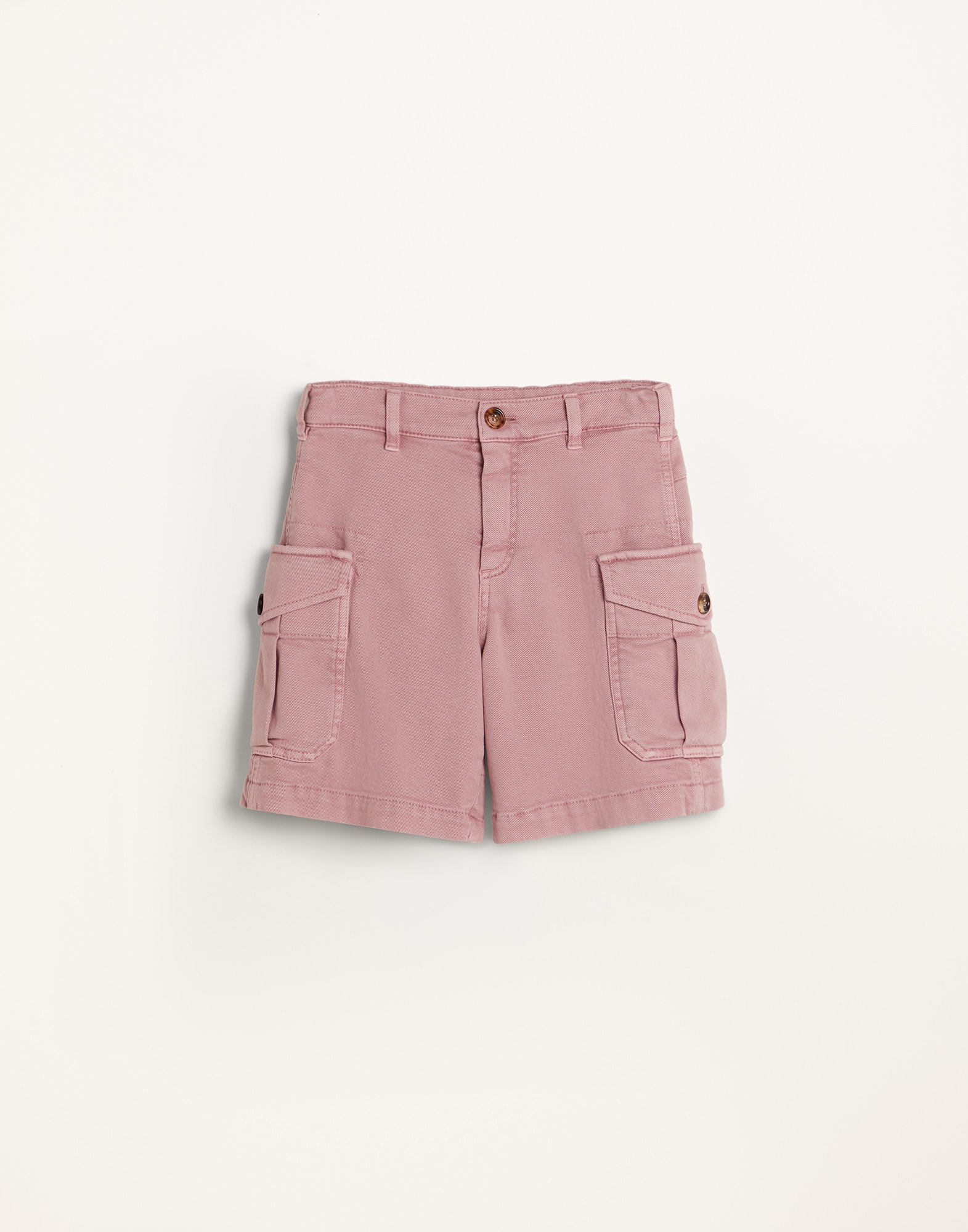 Denim Bermuda shorts Pink Boys - Brunello Cucinelli