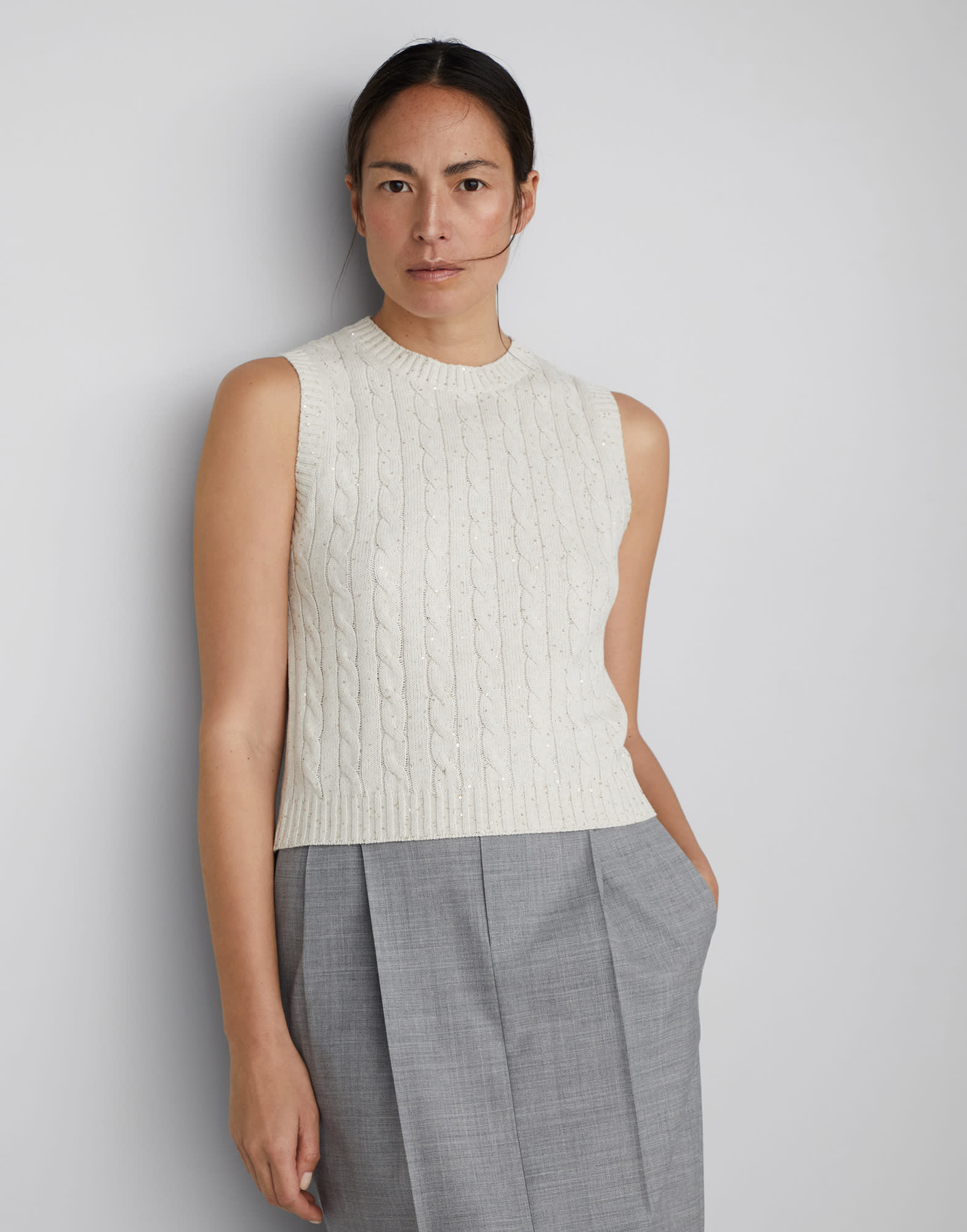 Knitted Top - Front view
