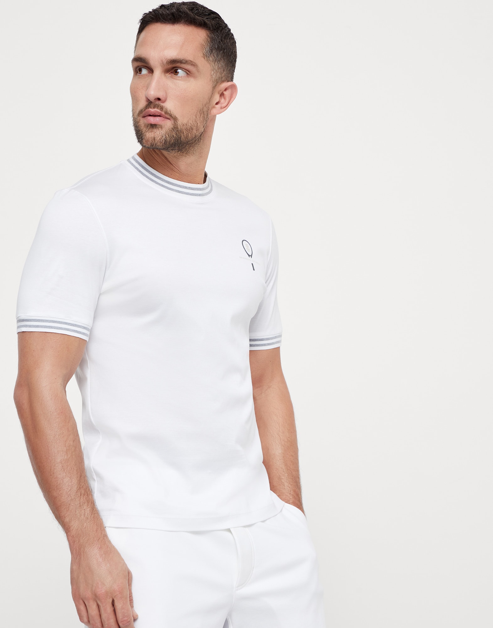 T-Shirt mit Tennis-Logo