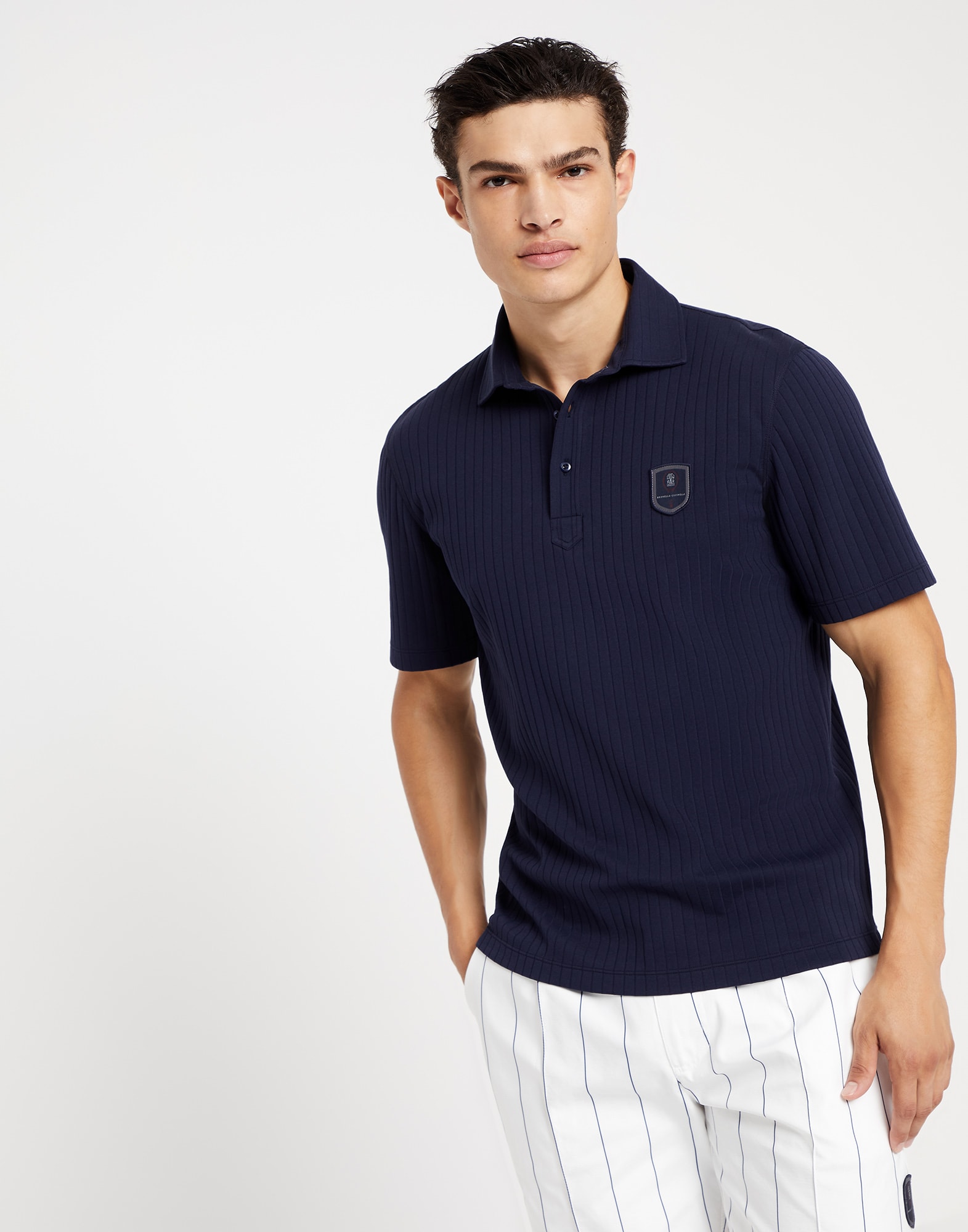 Polo with Tennis badge